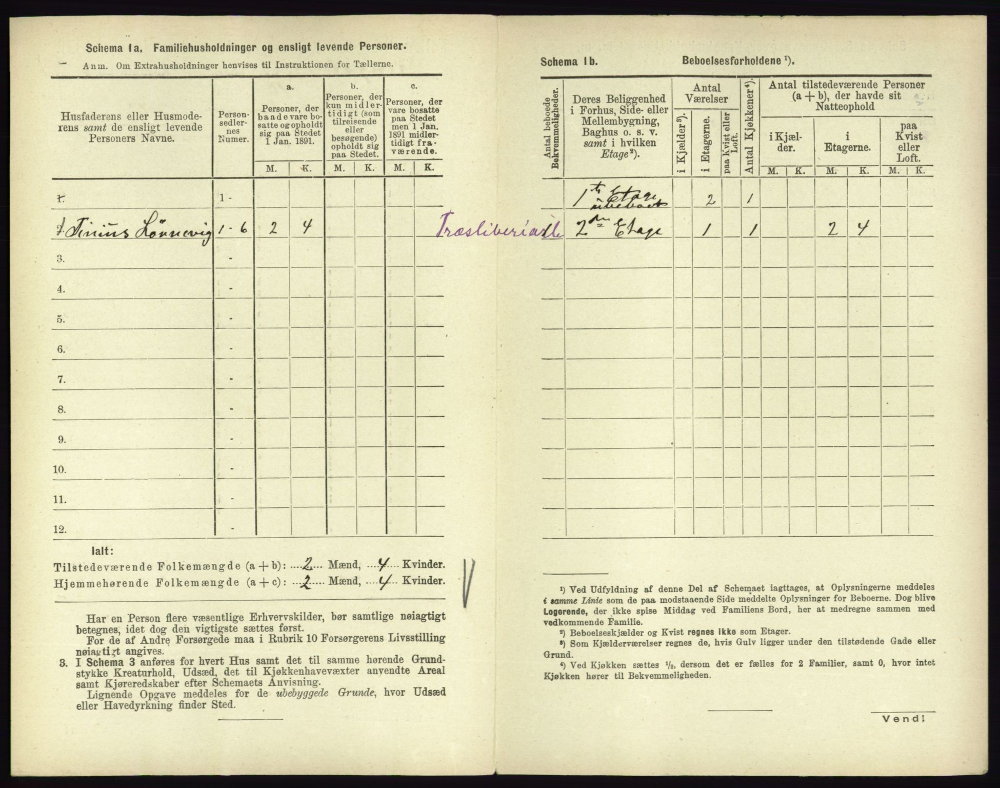 RA, 1891 census for 0604 Kongsberg, 1891, p. 1384