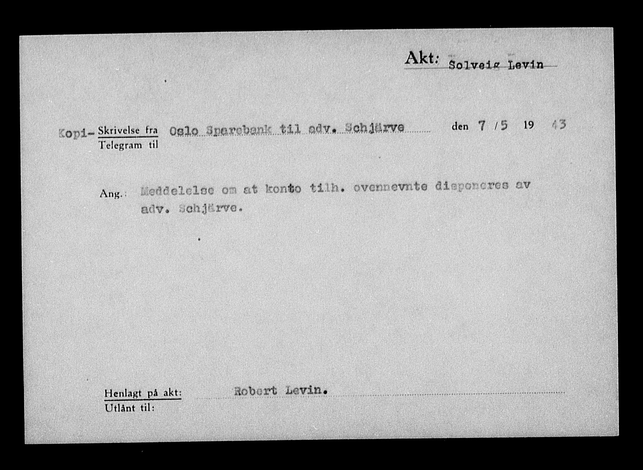 Justisdepartementet, Tilbakeføringskontoret for inndratte formuer, RA/S-1564/H/Hc/Hcc/L0958: --, 1945-1947, p. 289