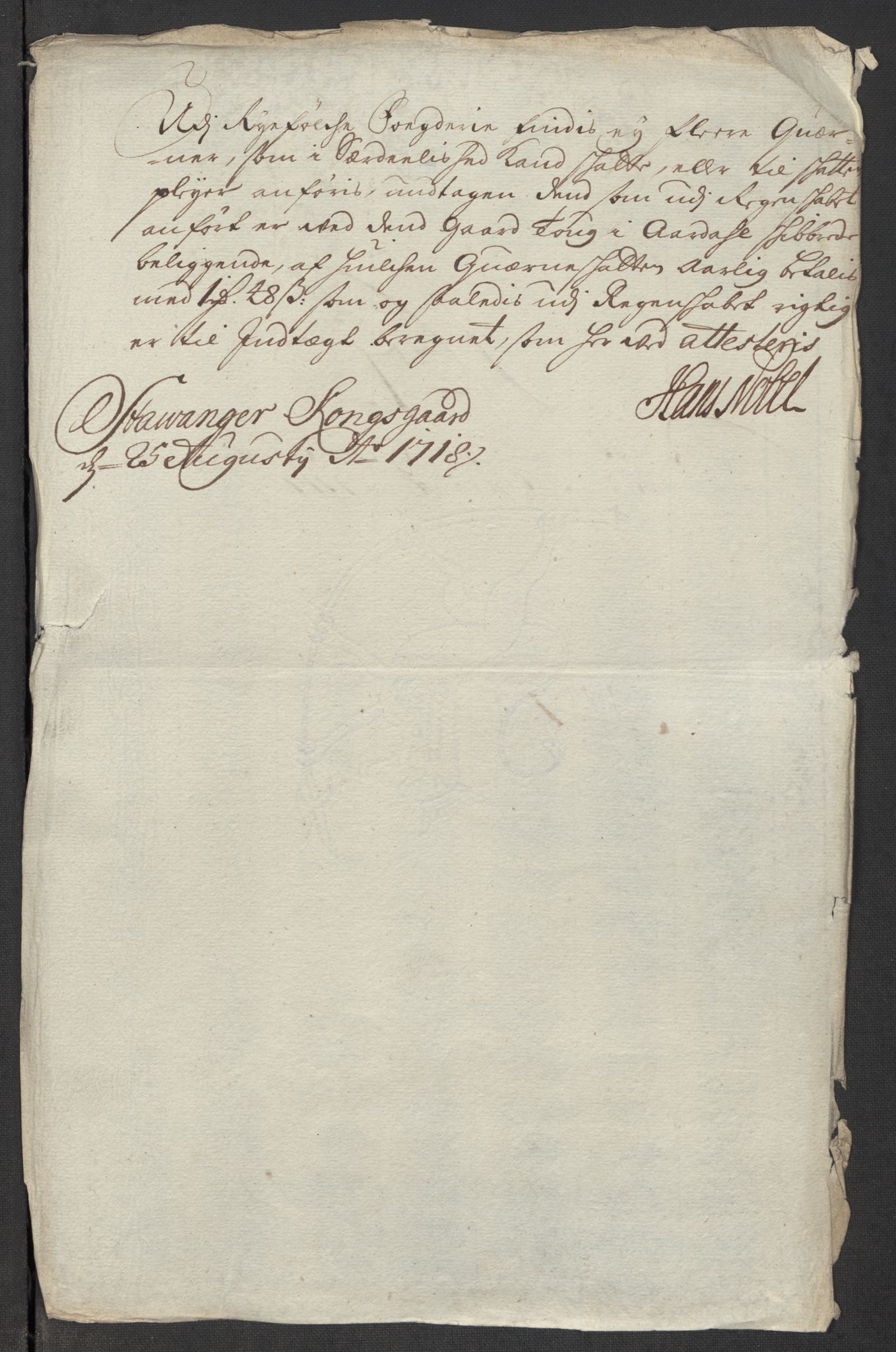 Rentekammeret inntil 1814, Reviderte regnskaper, Fogderegnskap, RA/EA-4092/R47/L2870: Fogderegnskap Ryfylke, 1717, p. 91