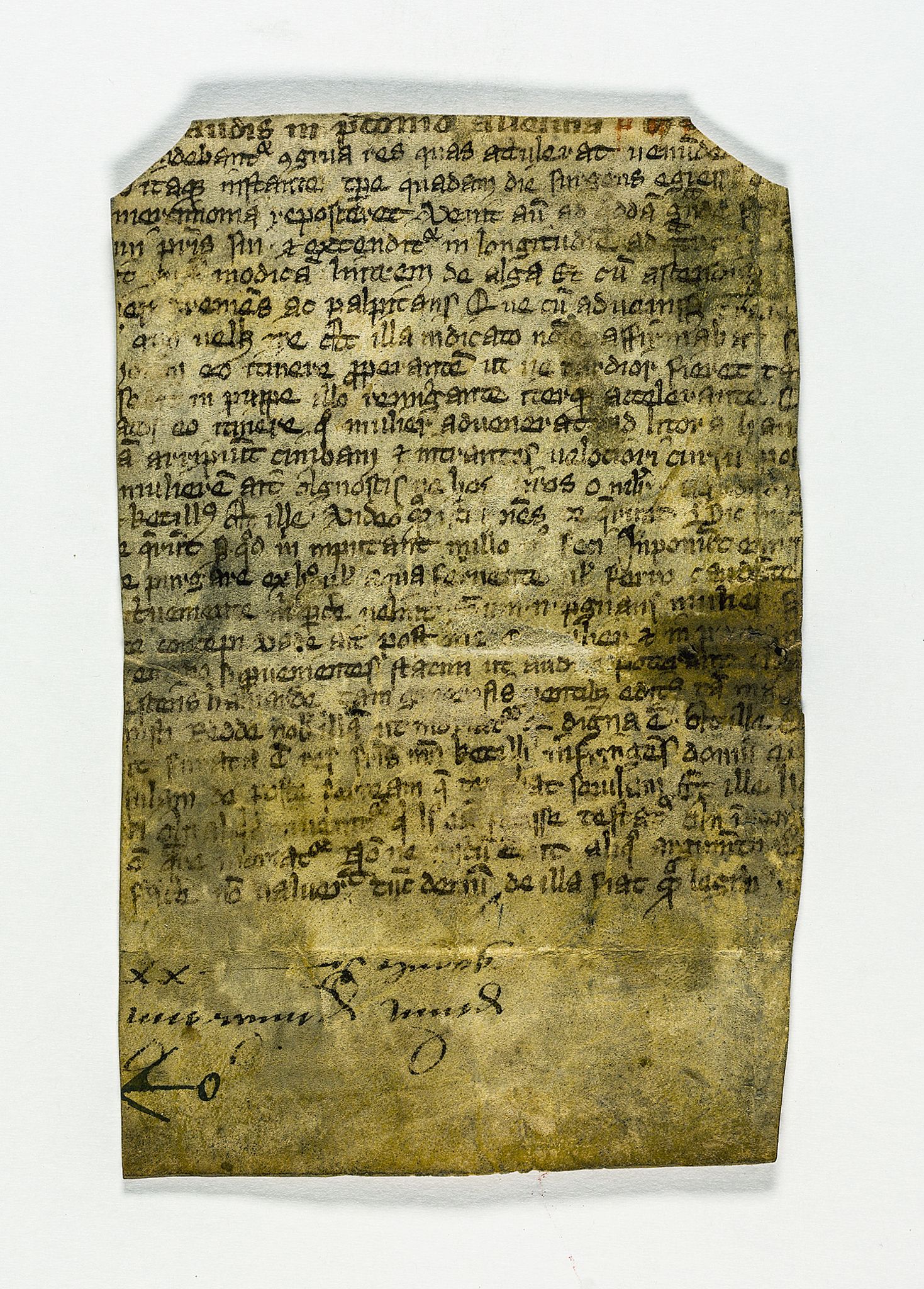 Riksarkivets diplomsamling, AV/RA-EA-5965/F26/L0007: Norrøne membranfragmenter bestand 88-101, u.nr., 1100-1536, p. 115