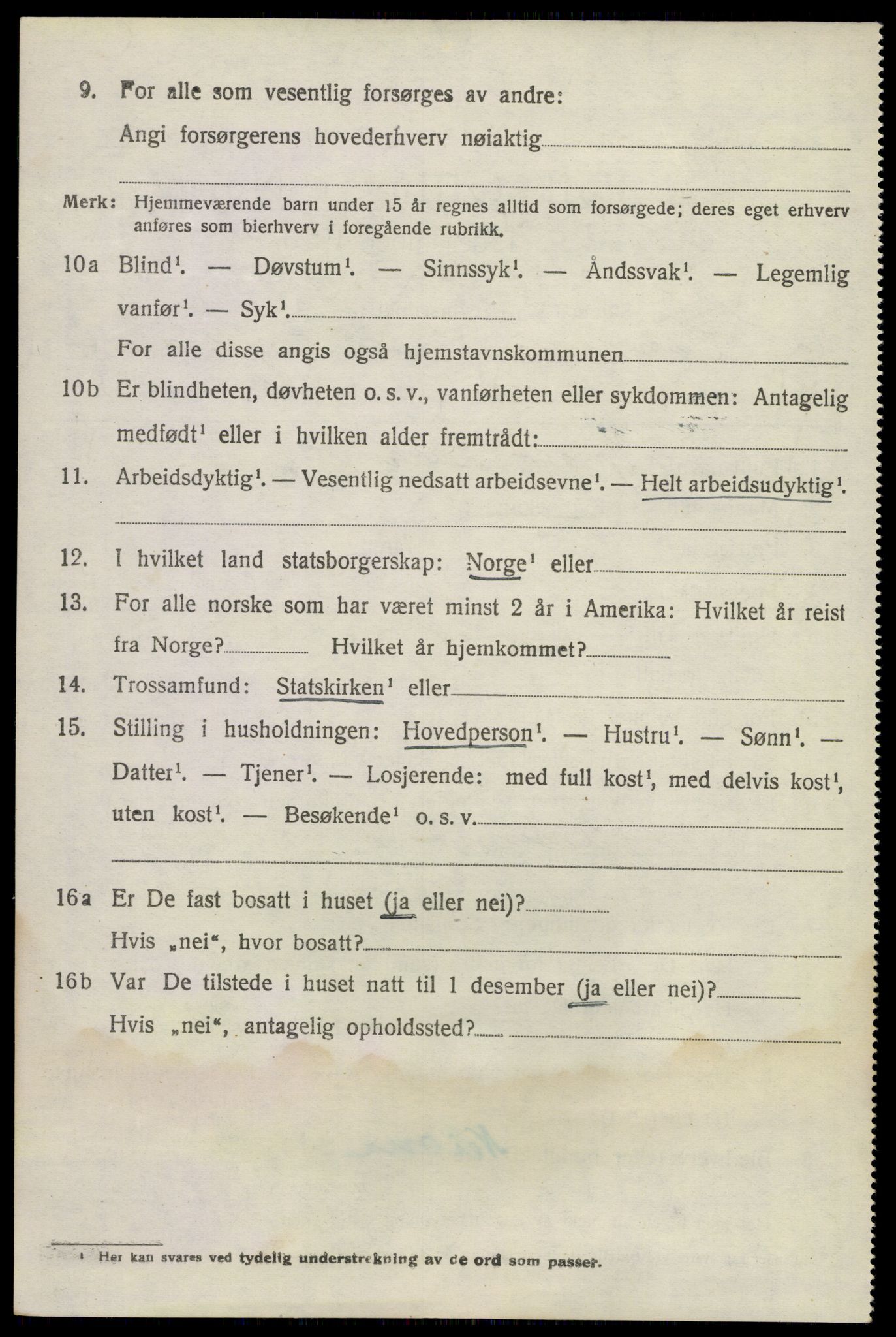 SAKO, 1920 census for Sandeherred, 1920, p. 20247