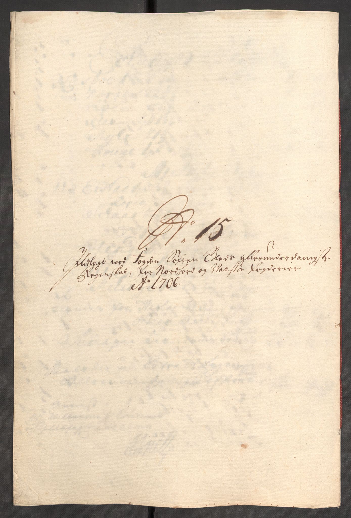 Rentekammeret inntil 1814, Reviderte regnskaper, Fogderegnskap, AV/RA-EA-4092/R51/L3188: Fogderegnskap Nordhordland og Voss, 1706-1707, p. 54