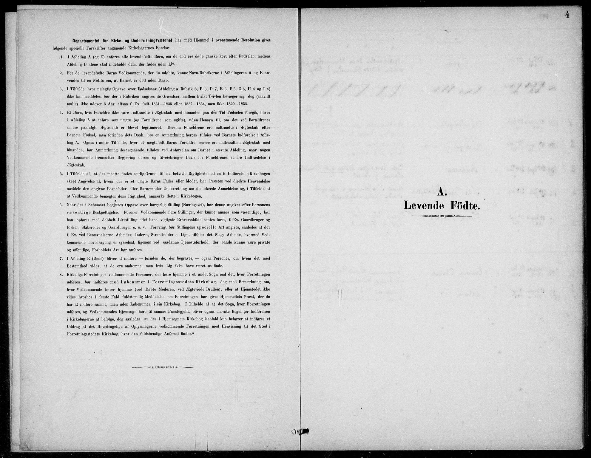 Den norske sjømannsmisjon i utlandet/Tyne-havnene (North Shields og New Castle), SAB/SAB/PA-0101/H/Ha/L0002: Parish register (official) no. A 2, 1883-1938, p. 4