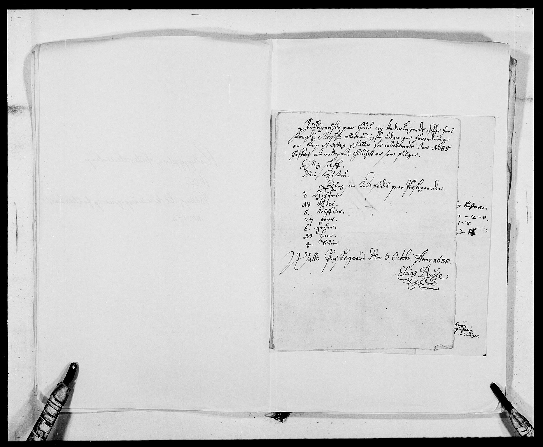 Rentekammeret inntil 1814, Reviderte regnskaper, Fogderegnskap, AV/RA-EA-4092/R40/L2439: Fogderegnskap Råbyggelag, 1684-1685, p. 221