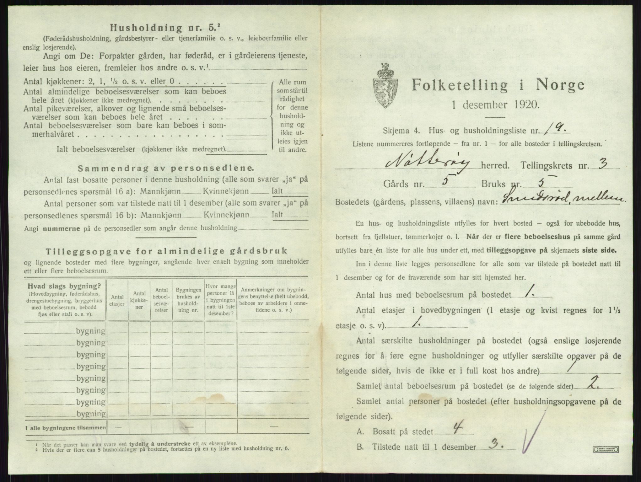 SAKO, 1920 census for Nøtterøy, 1920, p. 528