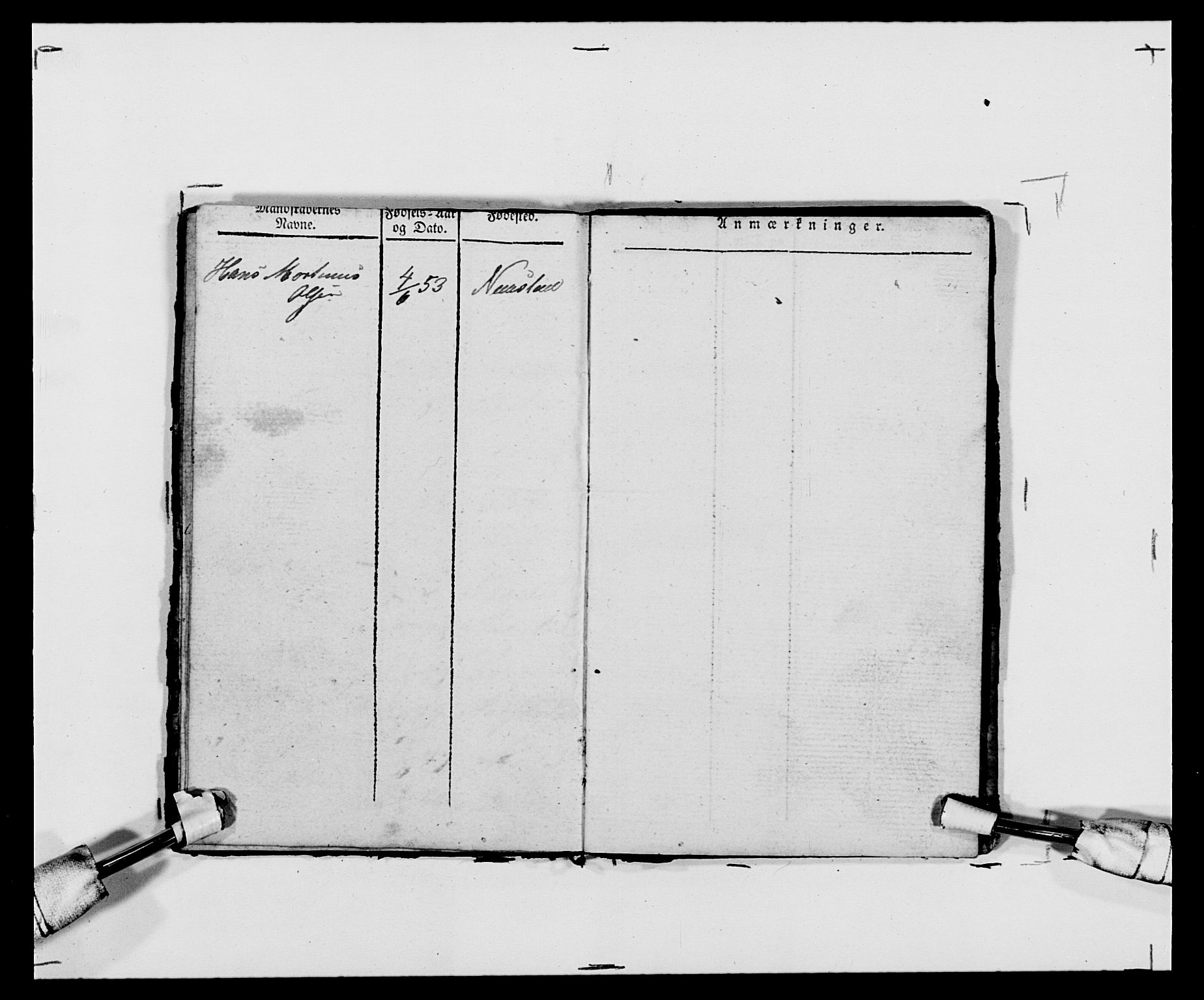 Generalitets- og kommissariatskollegiet, Det kongelige norske kommissariatskollegium, AV/RA-EA-5420/E/Eh/L0120: Tingvollske kompani, 1850-1870, p. 143