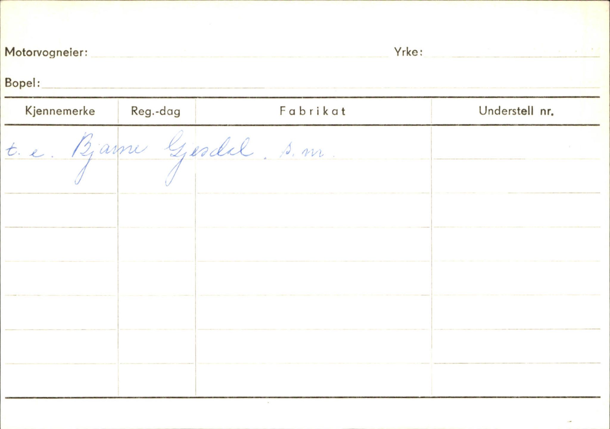 Statens vegvesen, Sogn og Fjordane vegkontor, SAB/A-5301/4/F/L0125: Eigarregister Sogndal V-Å. Aurland A-Å. Fjaler A-N, 1945-1975, p. 1368