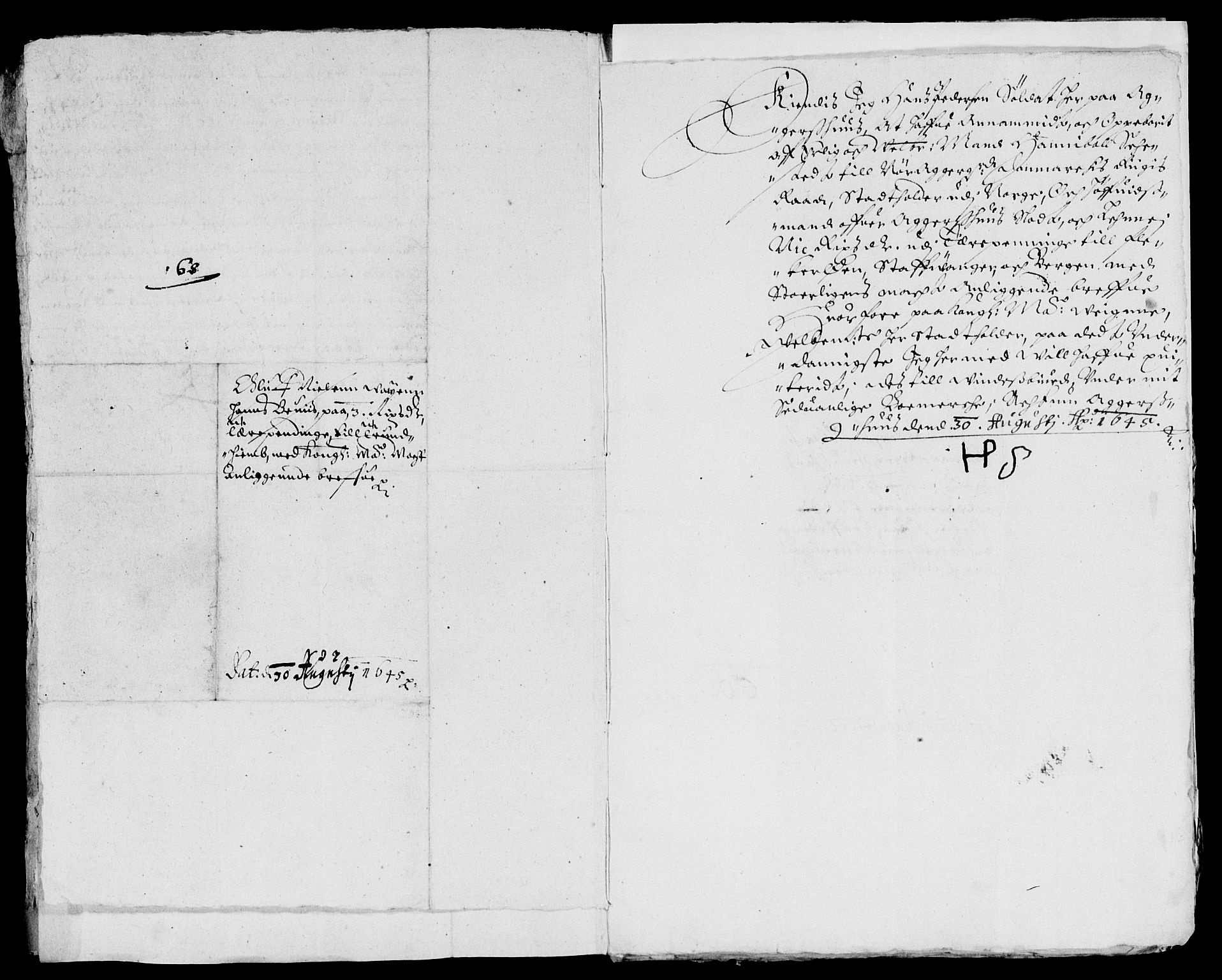 Rentekammeret inntil 1814, Reviderte regnskaper, Lensregnskaper, AV/RA-EA-5023/R/Rb/Rba/L0184: Akershus len, 1645-1646