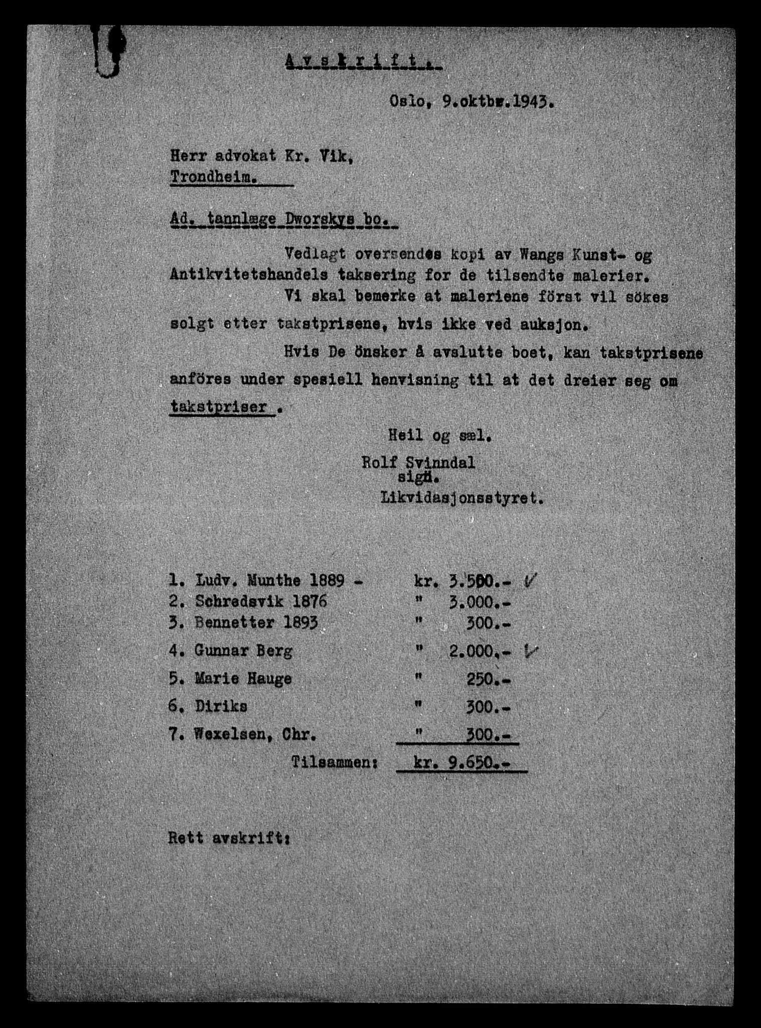 Justisdepartementet, Tilbakeføringskontoret for inndratte formuer, AV/RA-S-1564/H/Hc/Hca/L0894: --, 1945-1947, p. 290