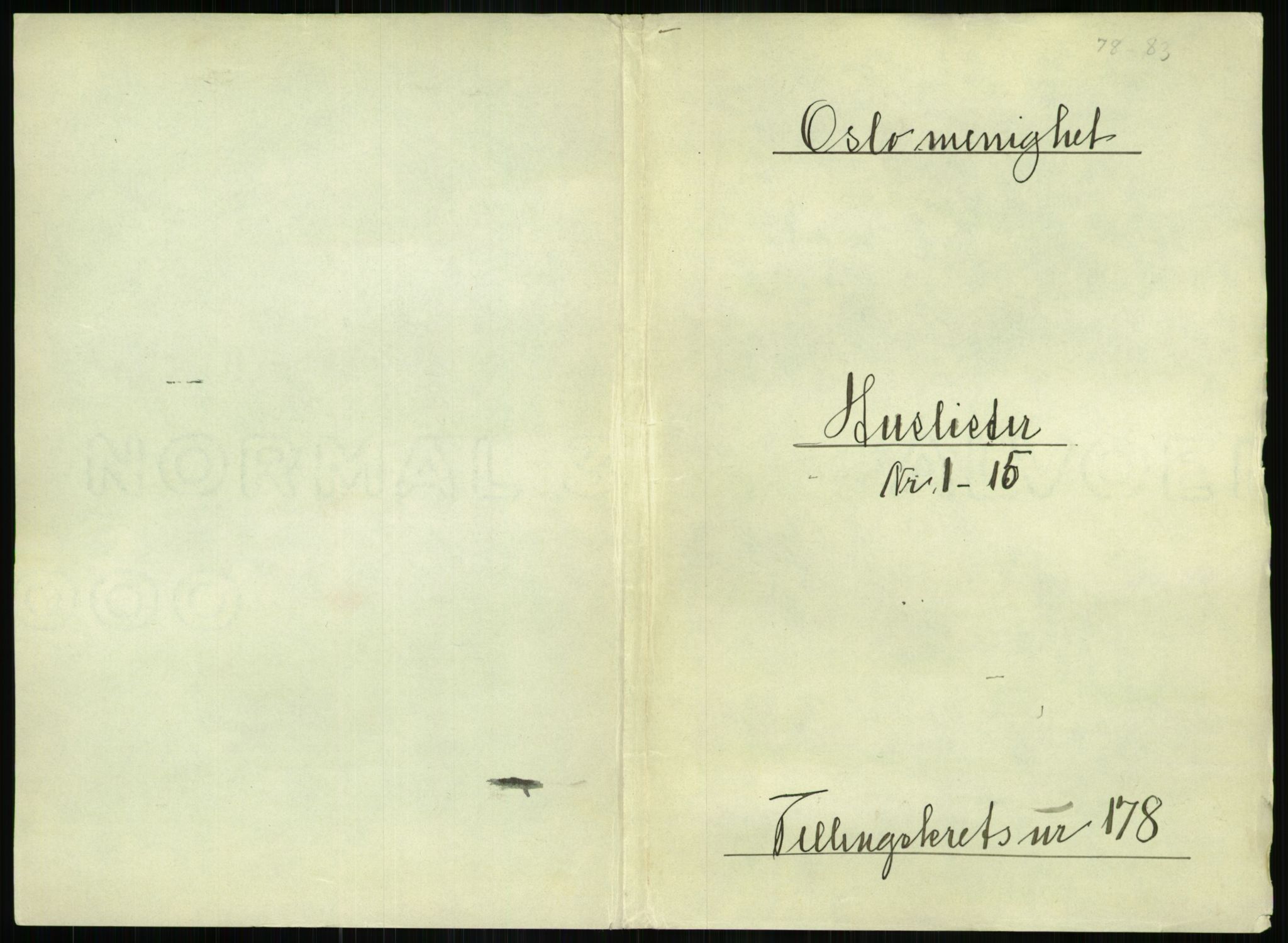 RA, 1891 census for 0301 Kristiania, 1891, p. 107600