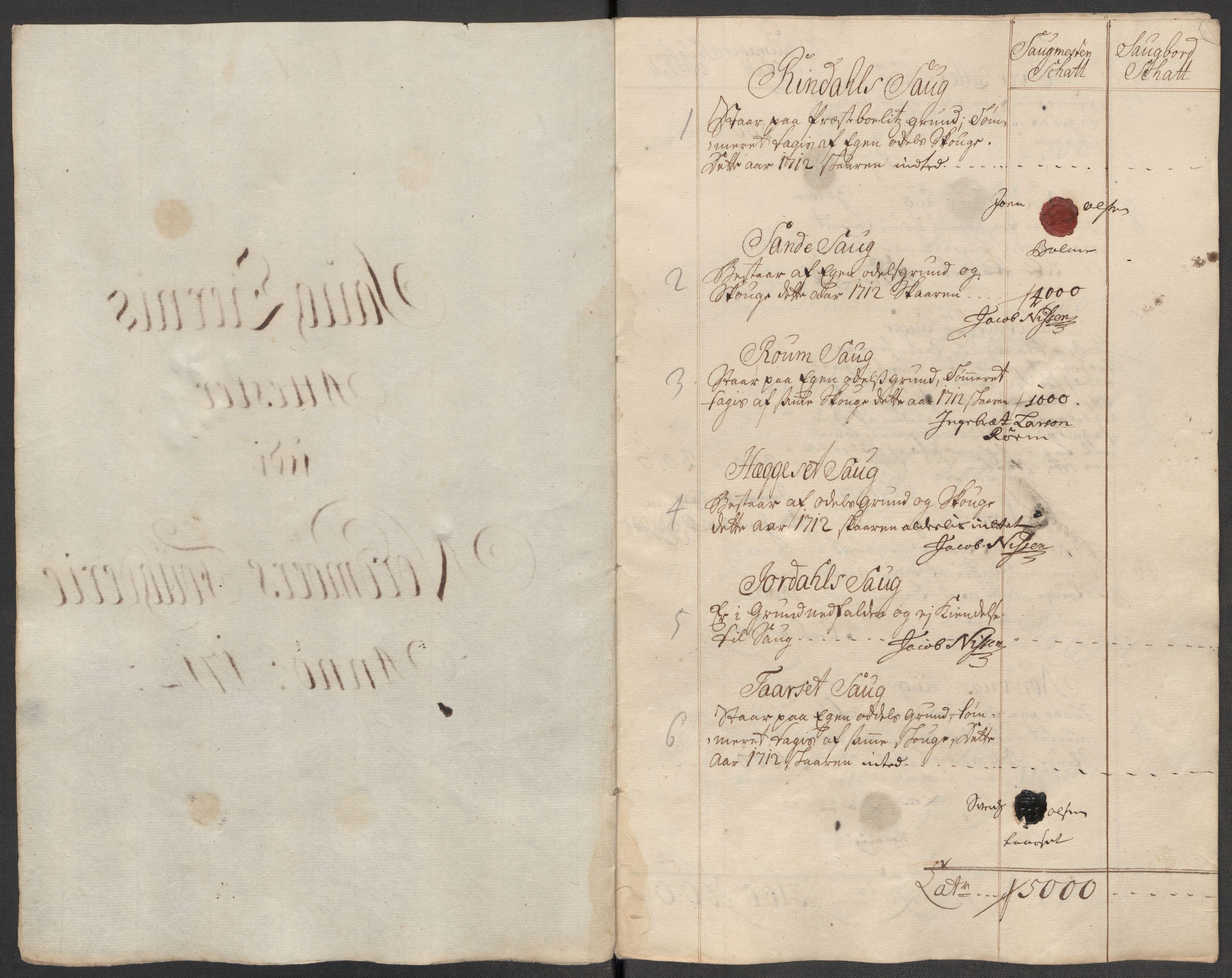 Rentekammeret inntil 1814, Reviderte regnskaper, Fogderegnskap, RA/EA-4092/R56/L3746: Fogderegnskap Nordmøre, 1712, p. 91
