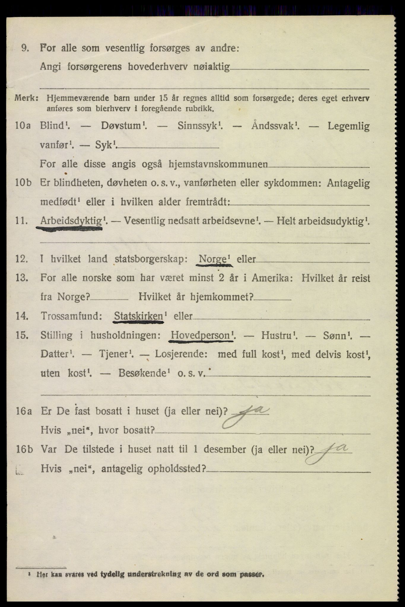 SAH, 1920 census for Nord-Odal, 1920, p. 10866