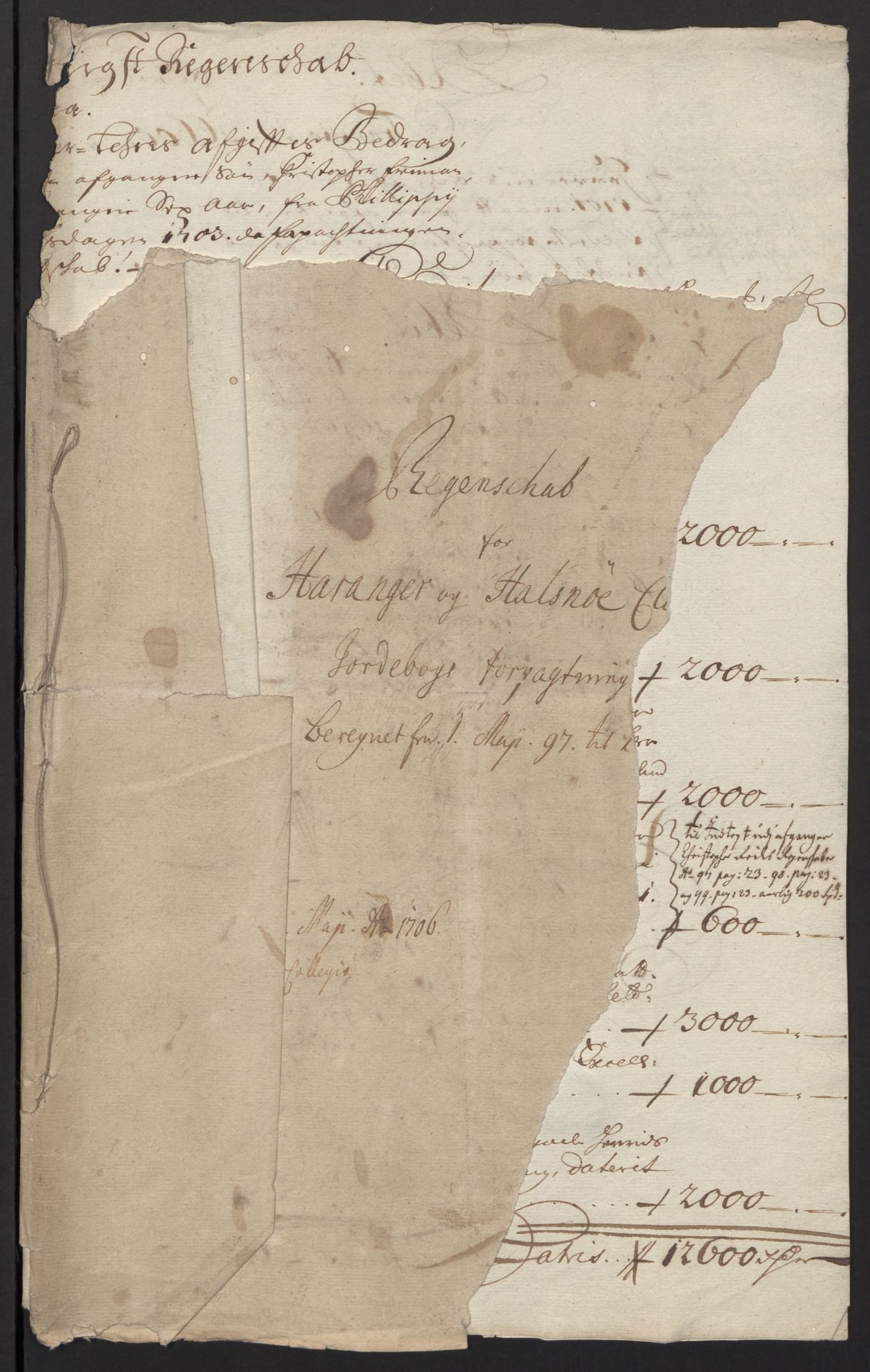 Rentekammeret inntil 1814, Reviderte regnskaper, Fogderegnskap, AV/RA-EA-4092/R48/L2989: Fogderegnskap Sunnhordland og Hardanger, 1713, p. 571