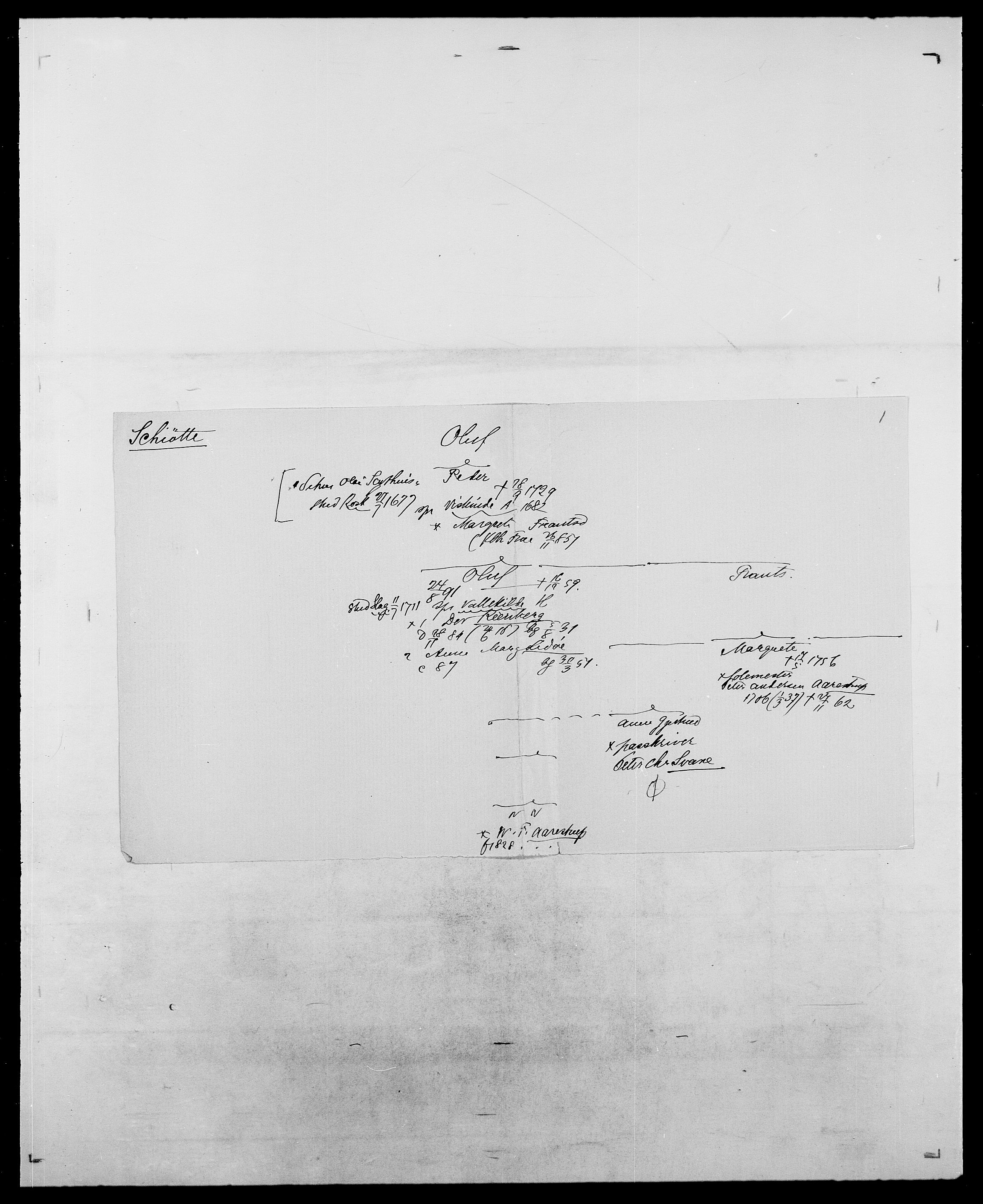 Delgobe, Charles Antoine - samling, AV/SAO-PAO-0038/D/Da/L0034: Saabye - Schmincke, p. 657