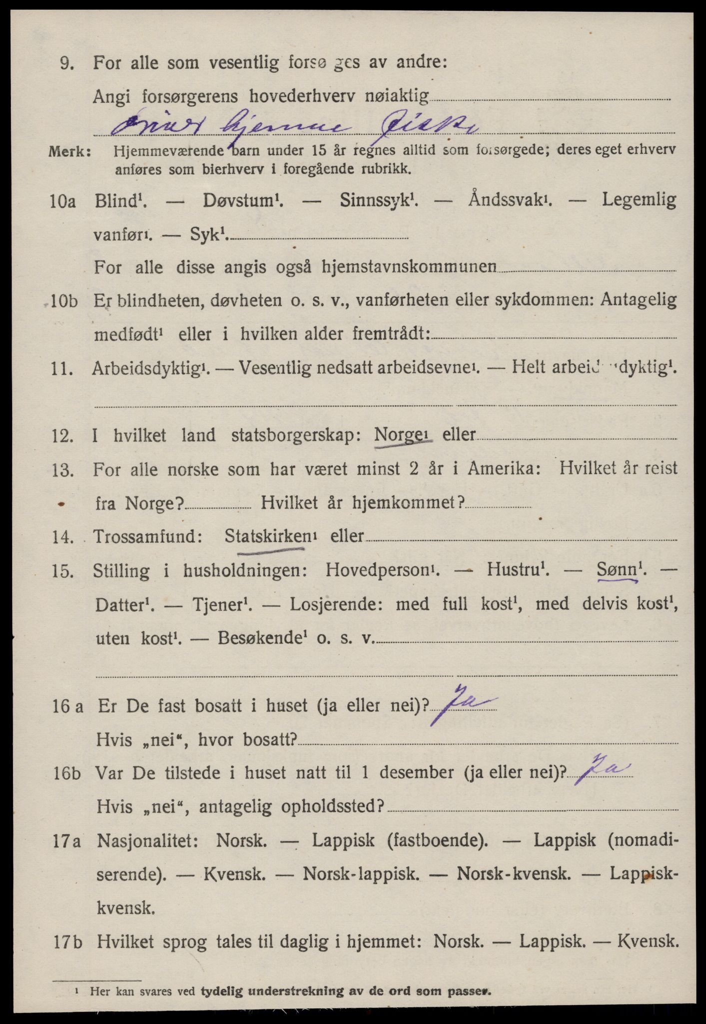 SAT, 1920 census for Fillan, 1920, p. 1755