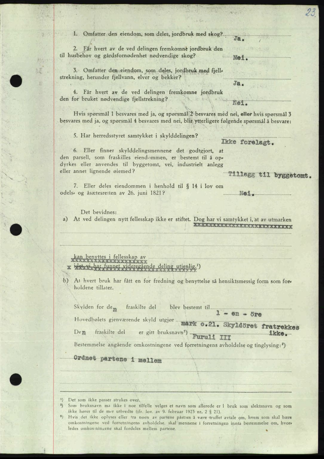 Nordmøre sorenskriveri, AV/SAT-A-4132/1/2/2Ca: Mortgage book no. A106, 1947-1947, Diary no: : 2076/1947