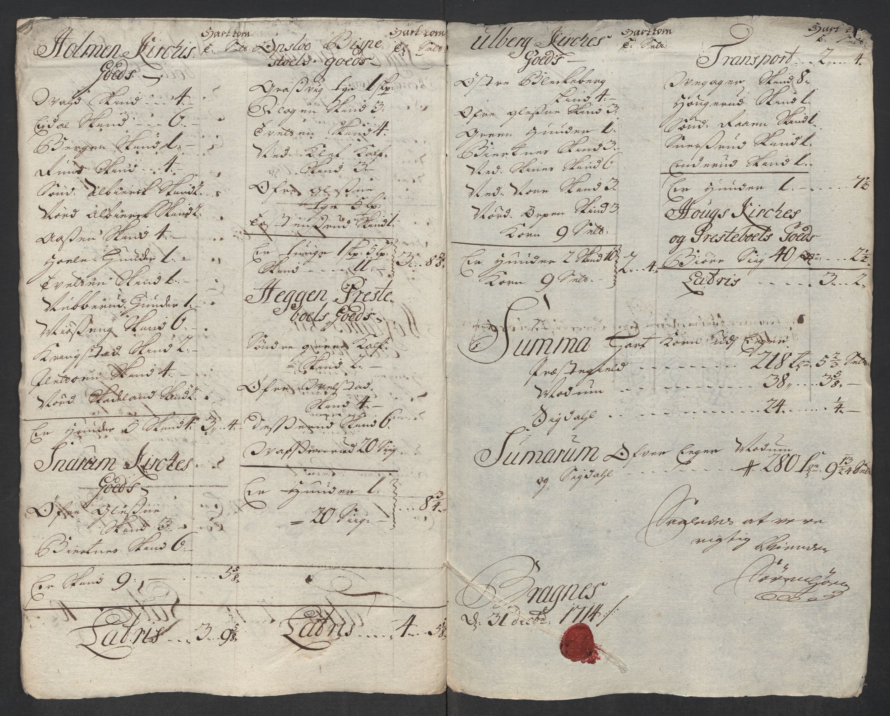 Rentekammeret inntil 1814, Reviderte regnskaper, Fogderegnskap, AV/RA-EA-4092/R31/L1709: Fogderegnskap Hurum, Røyken, Eiker, Lier og Buskerud, 1714, p. 34