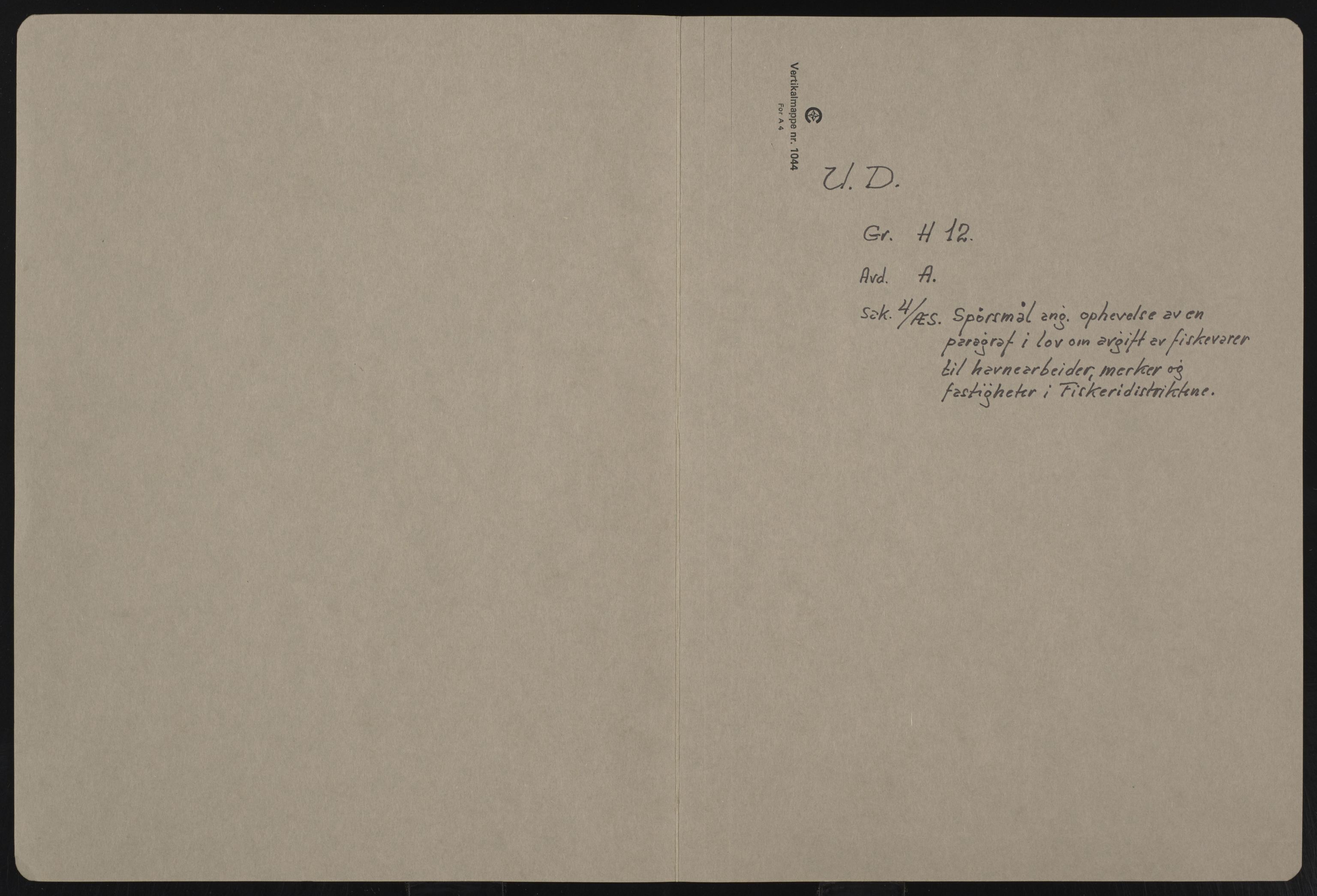 Utenriksdepartementet, RA/S-2259, 1873-1919, p. 23