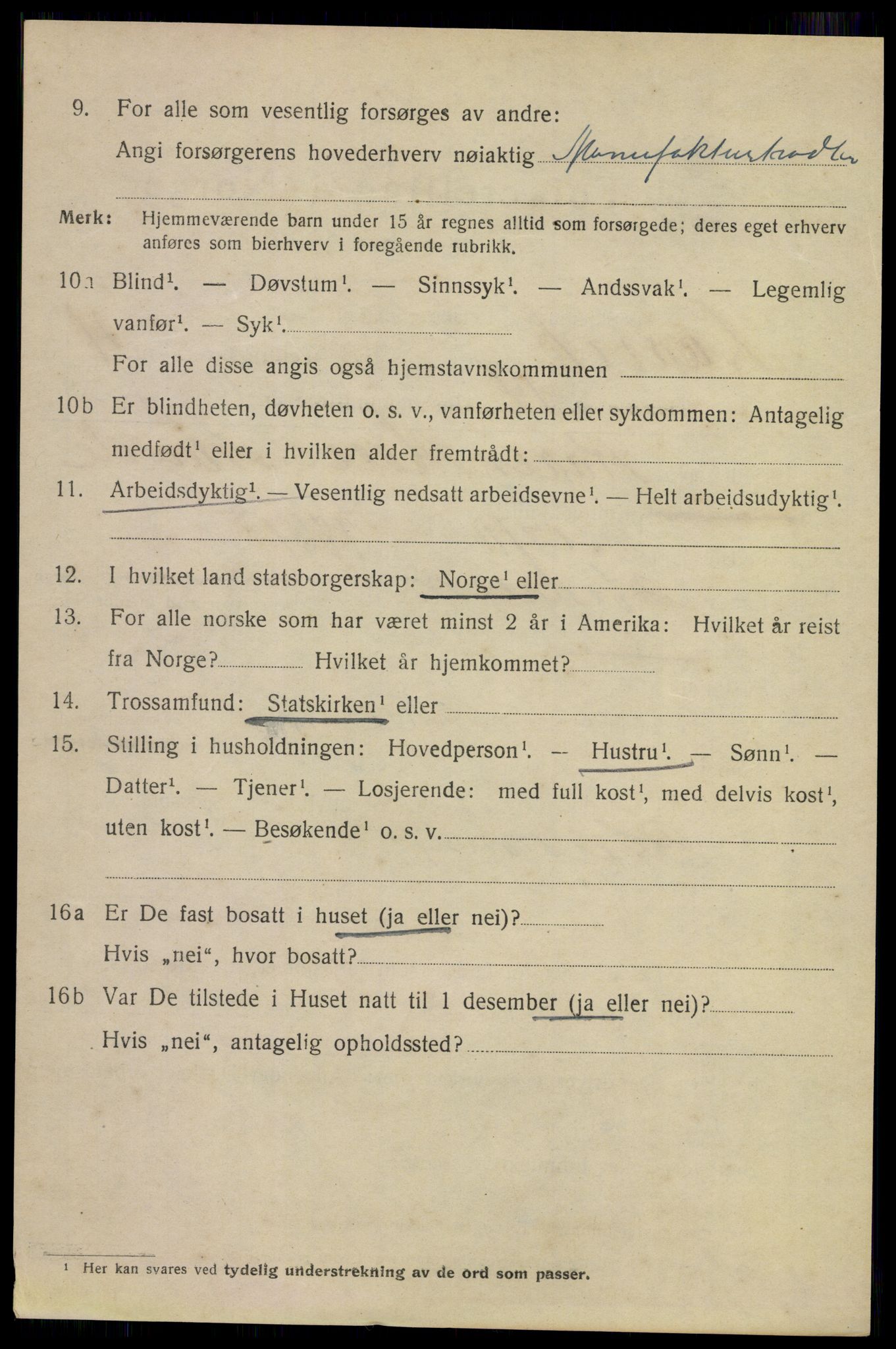 SAKO, 1920 census for Larvik, 1920, p. 13655