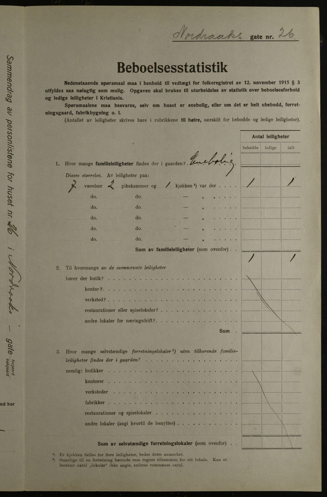 OBA, Municipal Census 1923 for Kristiania, 1923, p. 80704