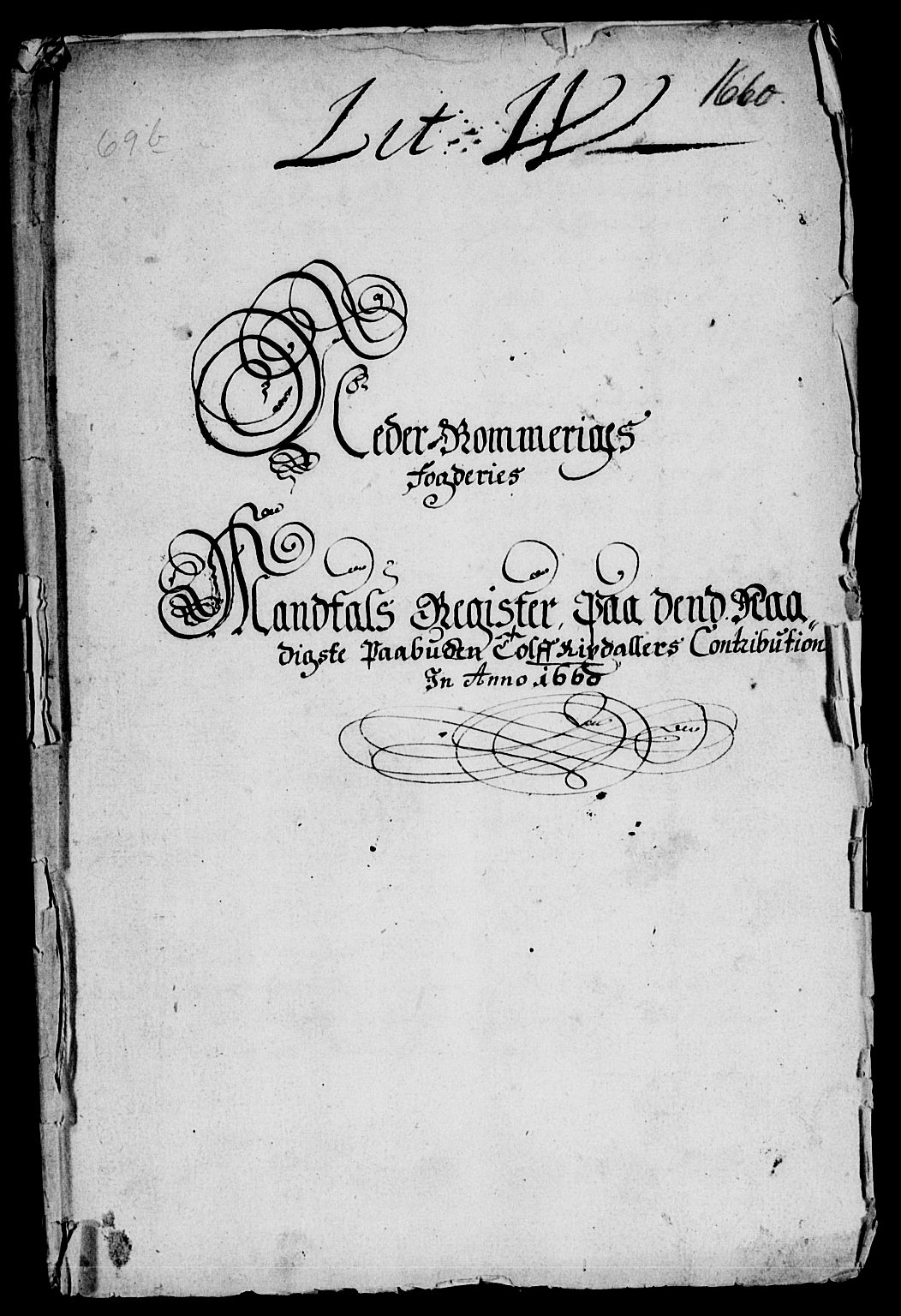 Rentekammeret inntil 1814, Reviderte regnskaper, Lensregnskaper, AV/RA-EA-5023/R/Rb/Rba/L0256: Akershus len, 1660-1661