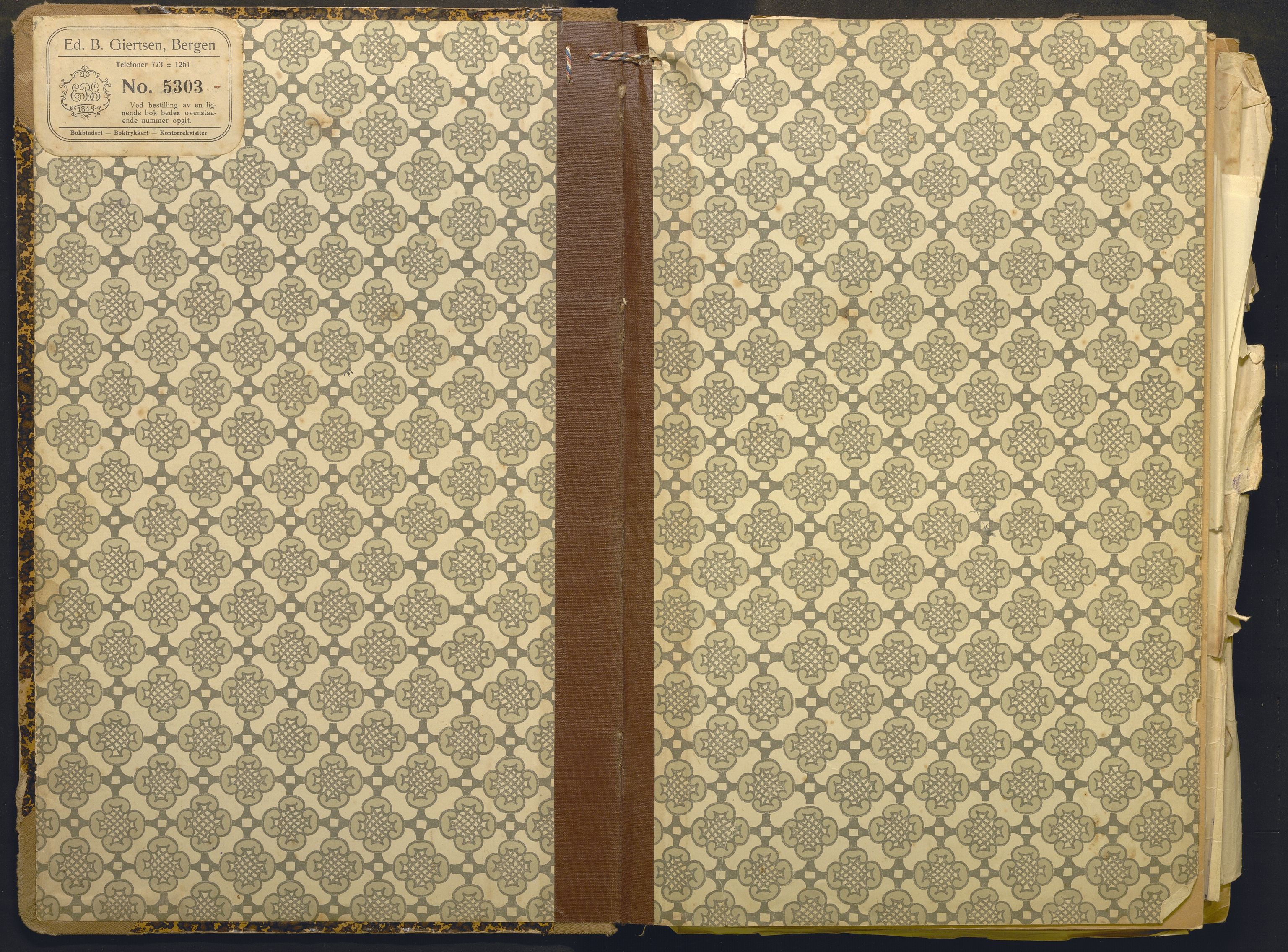 Fiskeridirektoratet - 1 Adm. ledelse - 13 Båtkontoret, AV/SAB-A-2003/I/Ia/Iai/L0075: 135.0928/1 Merkeprotokoll - Ogna, 1920-1963