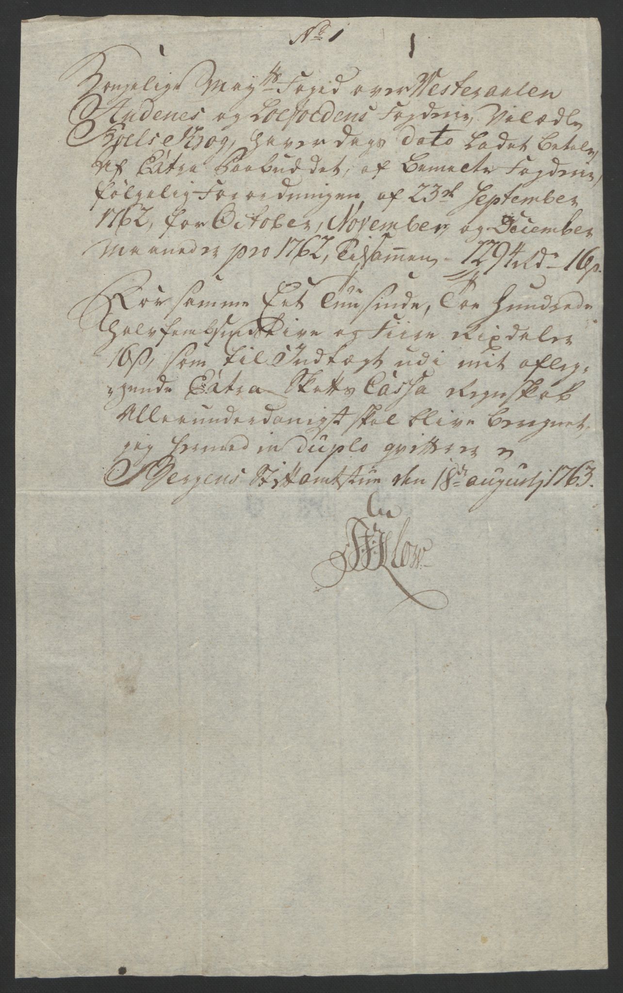 Rentekammeret inntil 1814, Reviderte regnskaper, Fogderegnskap, RA/EA-4092/R67/L4747: Ekstraskatten Vesterålen, Andenes og Lofoten, 1762-1766, p. 31
