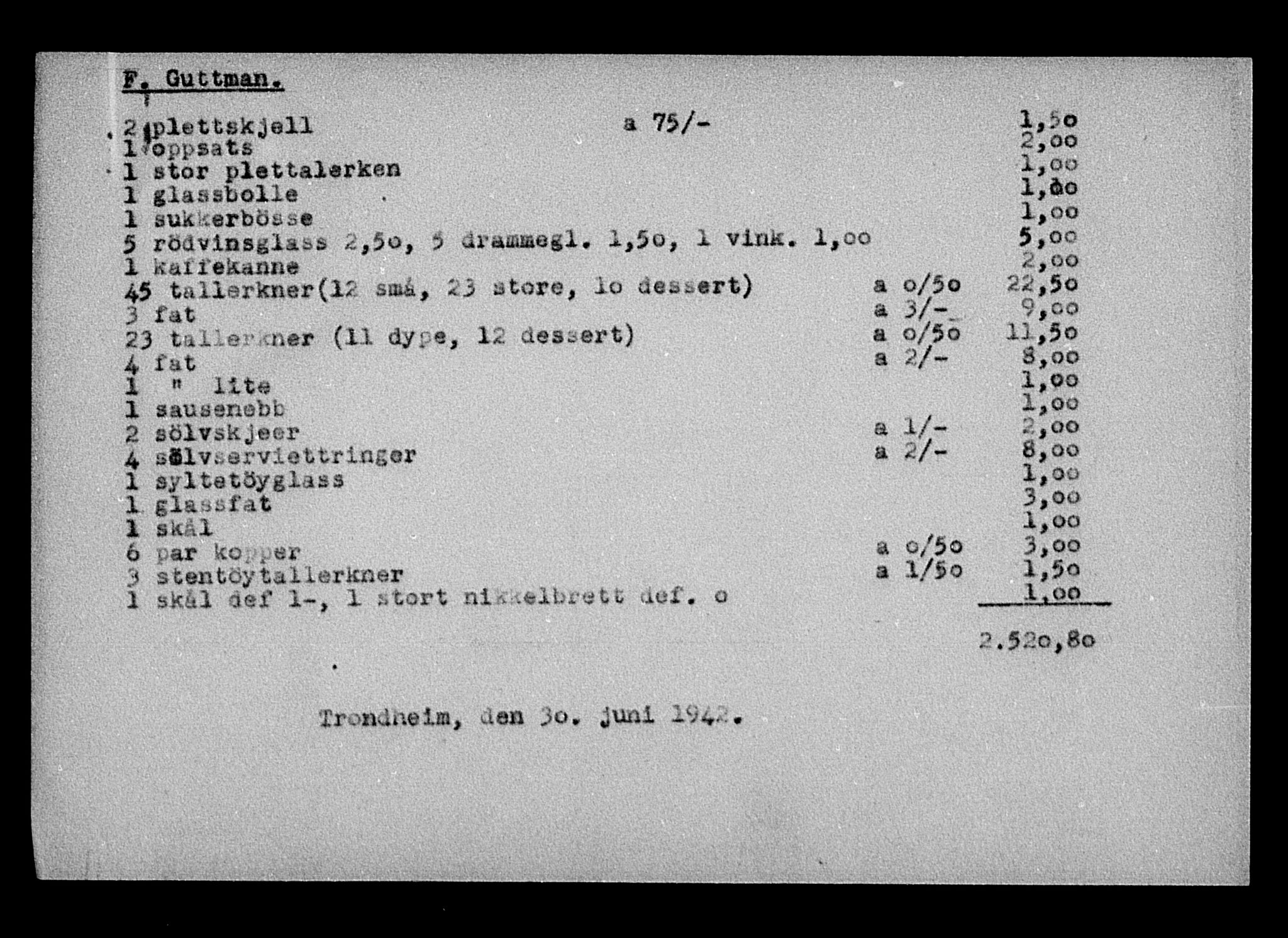 Justisdepartementet, Tilbakeføringskontoret for inndratte formuer, AV/RA-S-1564/H/Hc/Hca/L0896: --, 1945-1947, p. 77