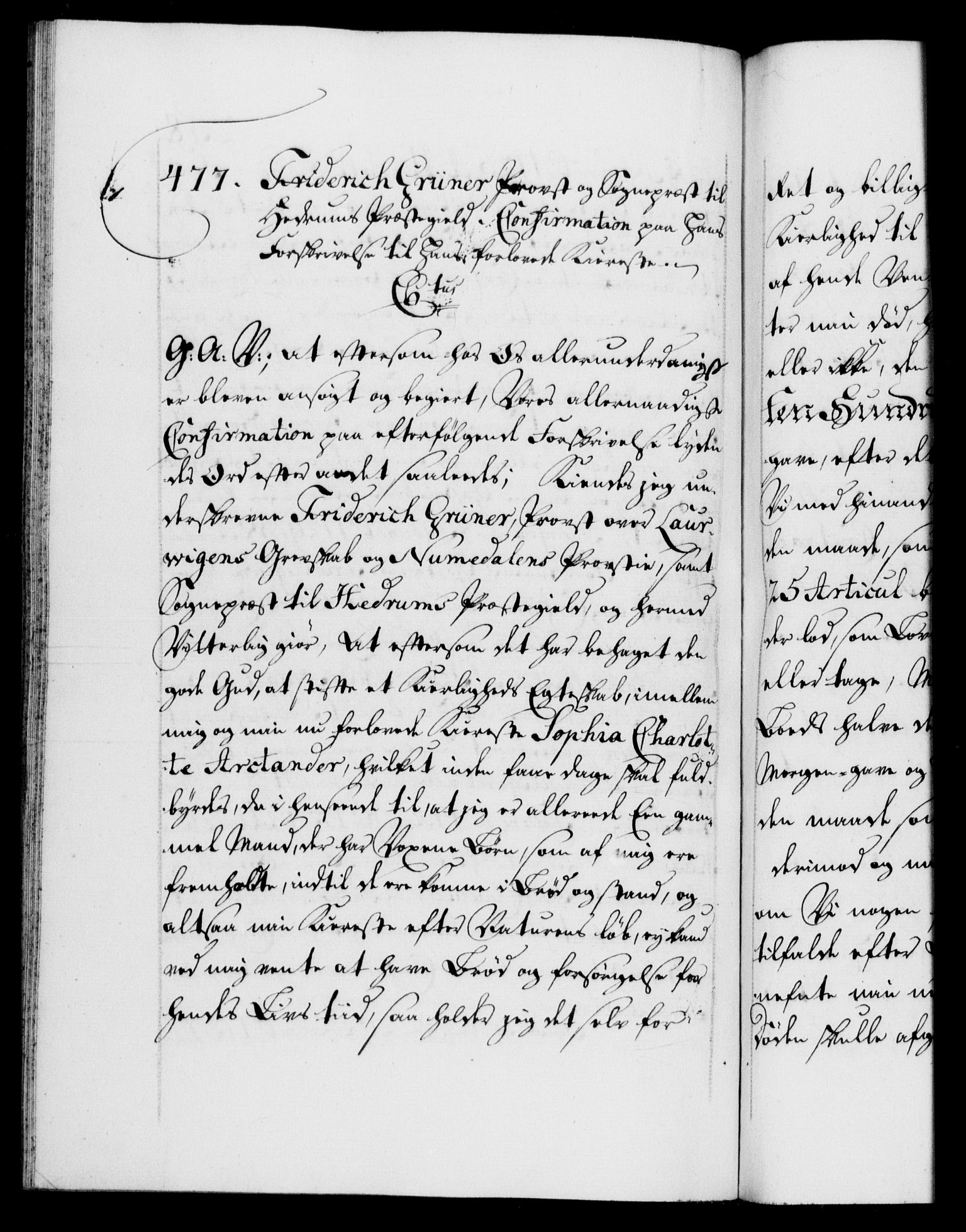 Danske Kanselli 1572-1799, AV/RA-EA-3023/F/Fc/Fca/Fcaa/L0030: Norske registre, 1737-1738, p. 258b