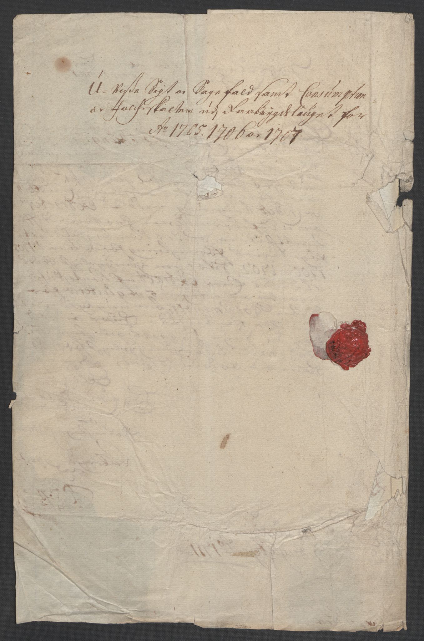 Rentekammeret inntil 1814, Reviderte regnskaper, Fogderegnskap, AV/RA-EA-4092/R40/L2448: Fogderegnskap Råbyggelag, 1706-1708, p. 263