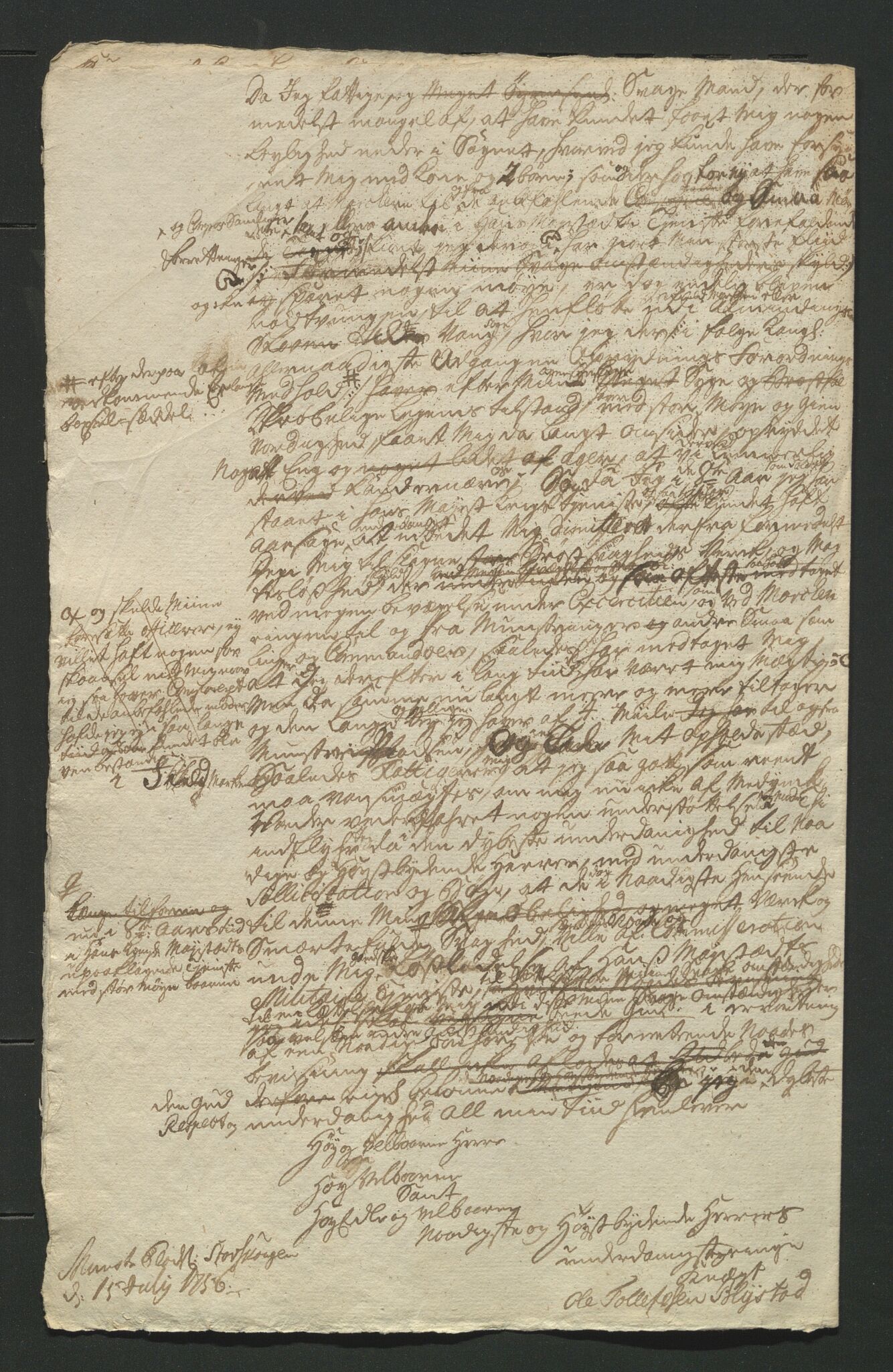 Åker i Vang, Hedmark, og familien Todderud, AV/SAH-ARK-010/J/Jc/L0002: Korrespondanse, 1753-1762, p. 93