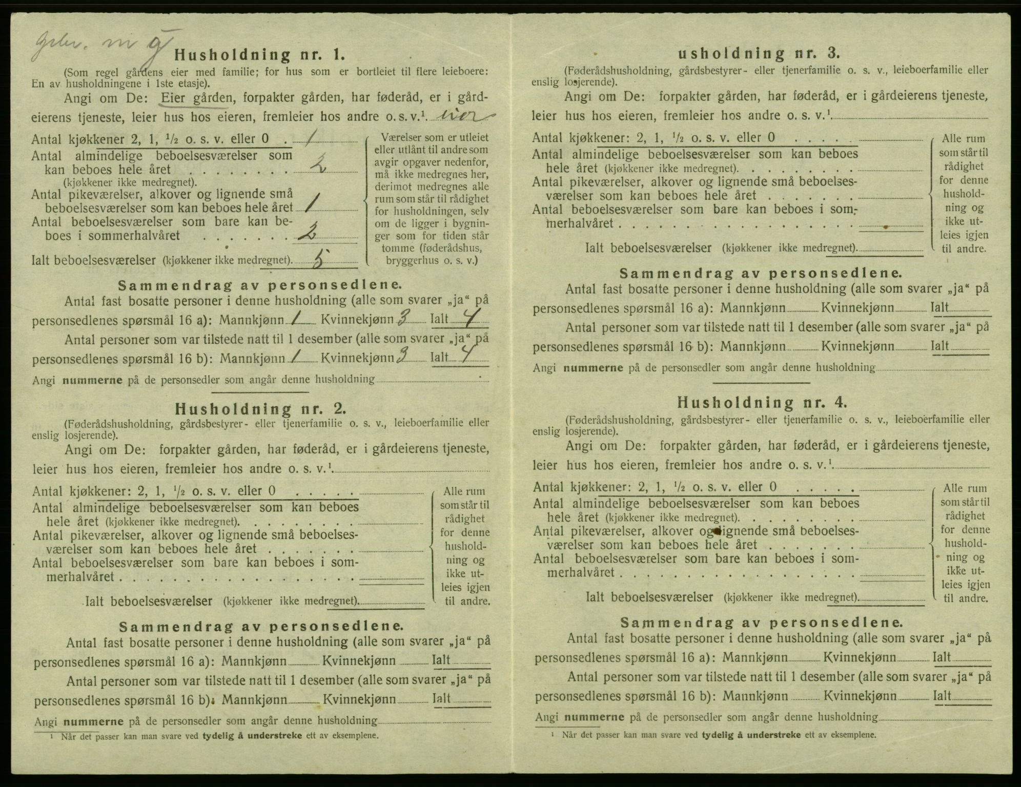 SAB, 1920 census for Laksevåg, 1920, p. 530