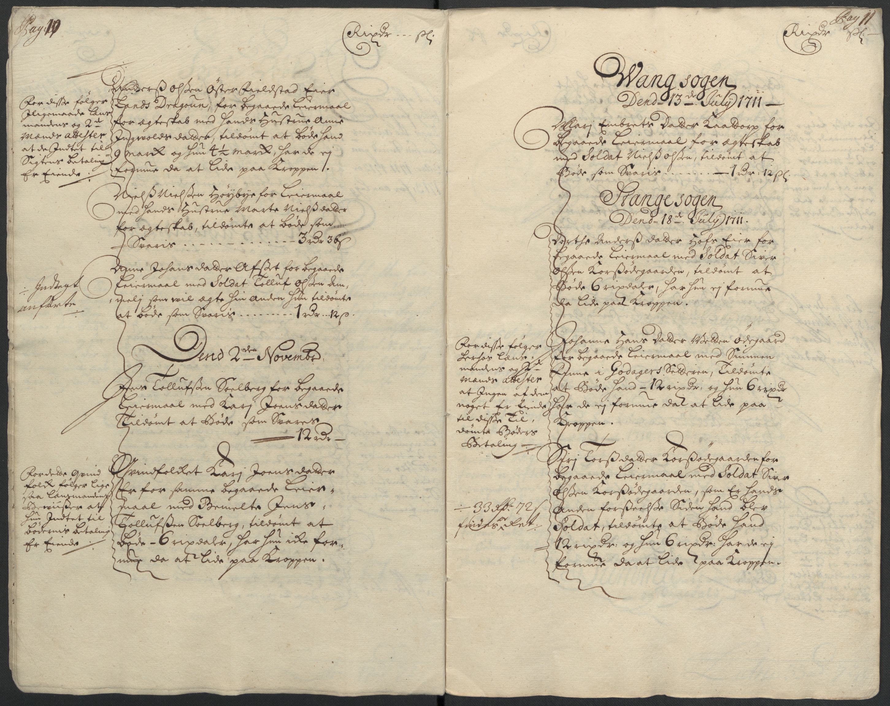 Rentekammeret inntil 1814, Reviderte regnskaper, Fogderegnskap, AV/RA-EA-4092/R16/L1047: Fogderegnskap Hedmark, 1711, p. 9