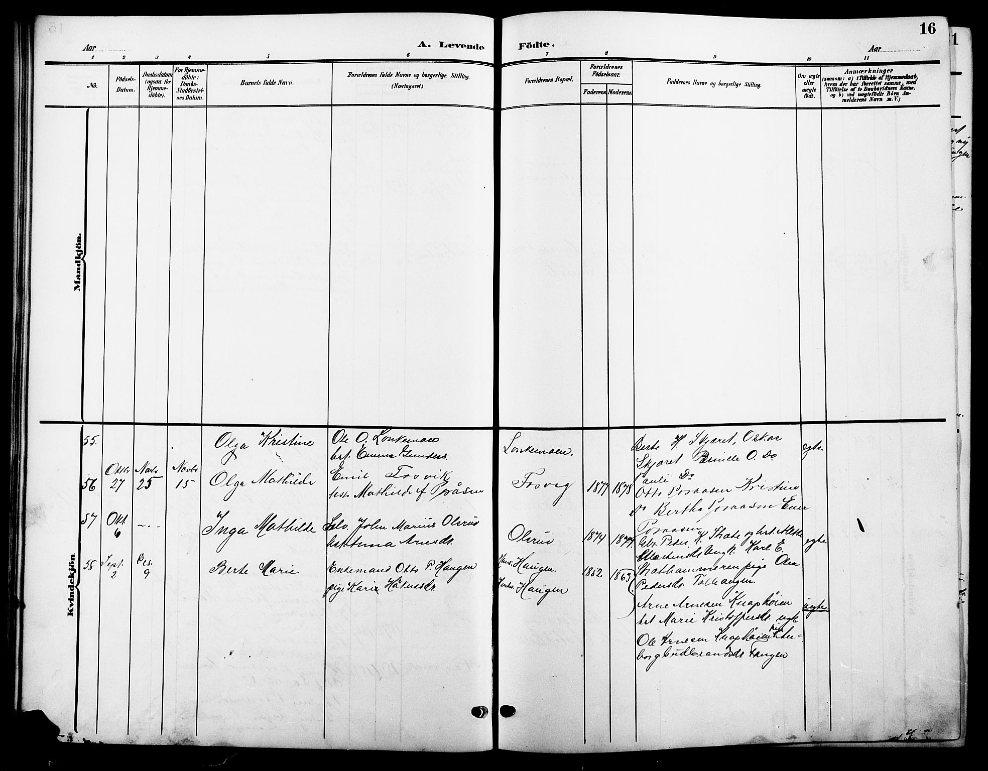 Våler prestekontor, Hedmark, SAH/PREST-040/H/Ha/Hab/L0002: Parish register (copy) no. 2, 1905-1915, p. 16