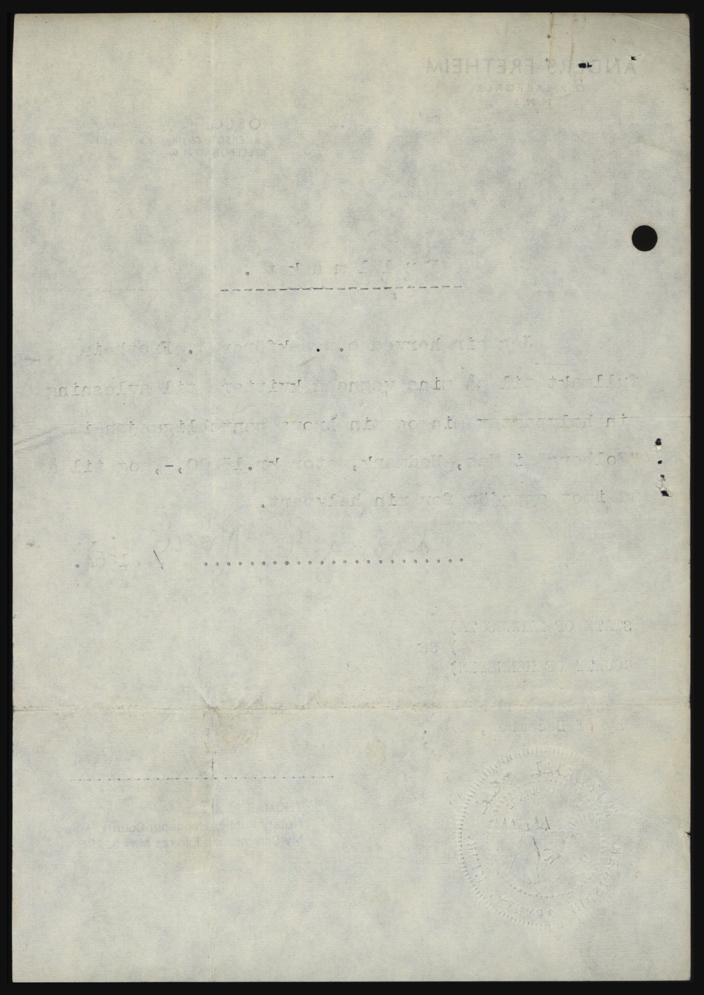 Nord-Hedmark sorenskriveri, SAH/TING-012/H/Hc/L0021: Mortgage book no. 21, 1964-1965, Diary no: : 6645/1964