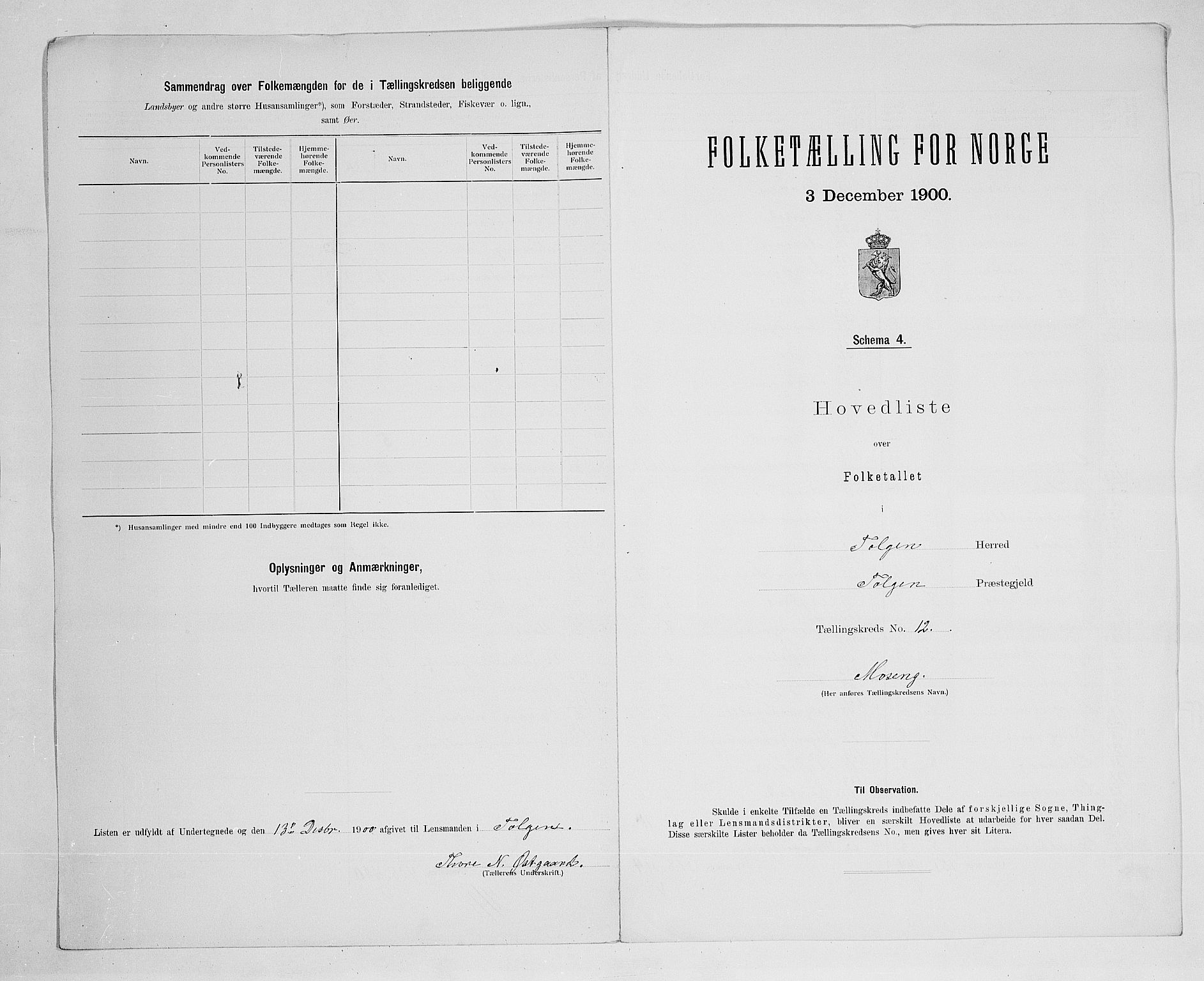 SAH, 1900 census for Tolga, 1900, p. 51