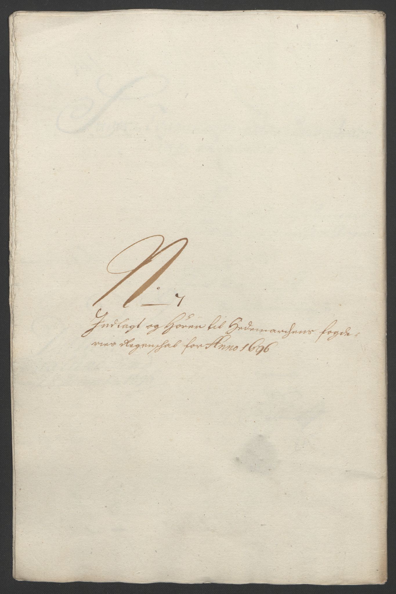 Rentekammeret inntil 1814, Reviderte regnskaper, Fogderegnskap, AV/RA-EA-4092/R16/L1036: Fogderegnskap Hedmark, 1695-1696, p. 365