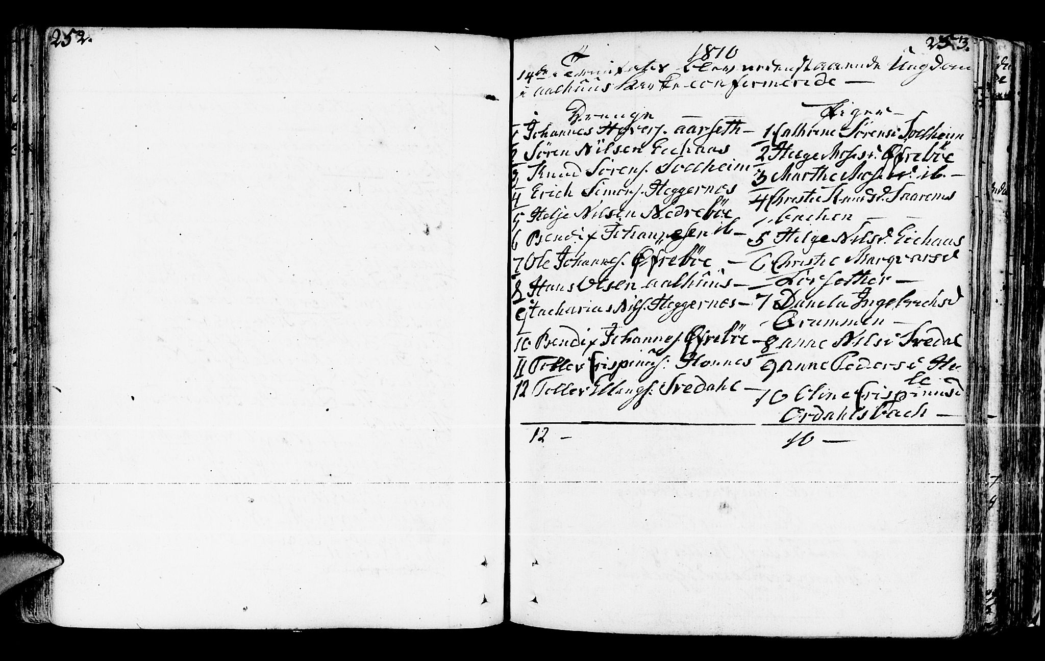 Jølster sokneprestembete, AV/SAB-A-80701/H/Haa/Haaa/L0005: Parish register (official) no. A 5, 1790-1821, p. 252-253