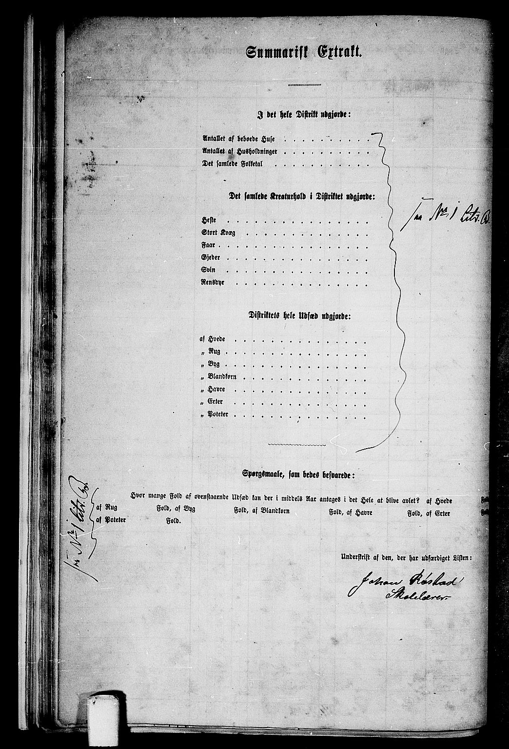 RA, 1865 census for Børsa, 1865, p. 23