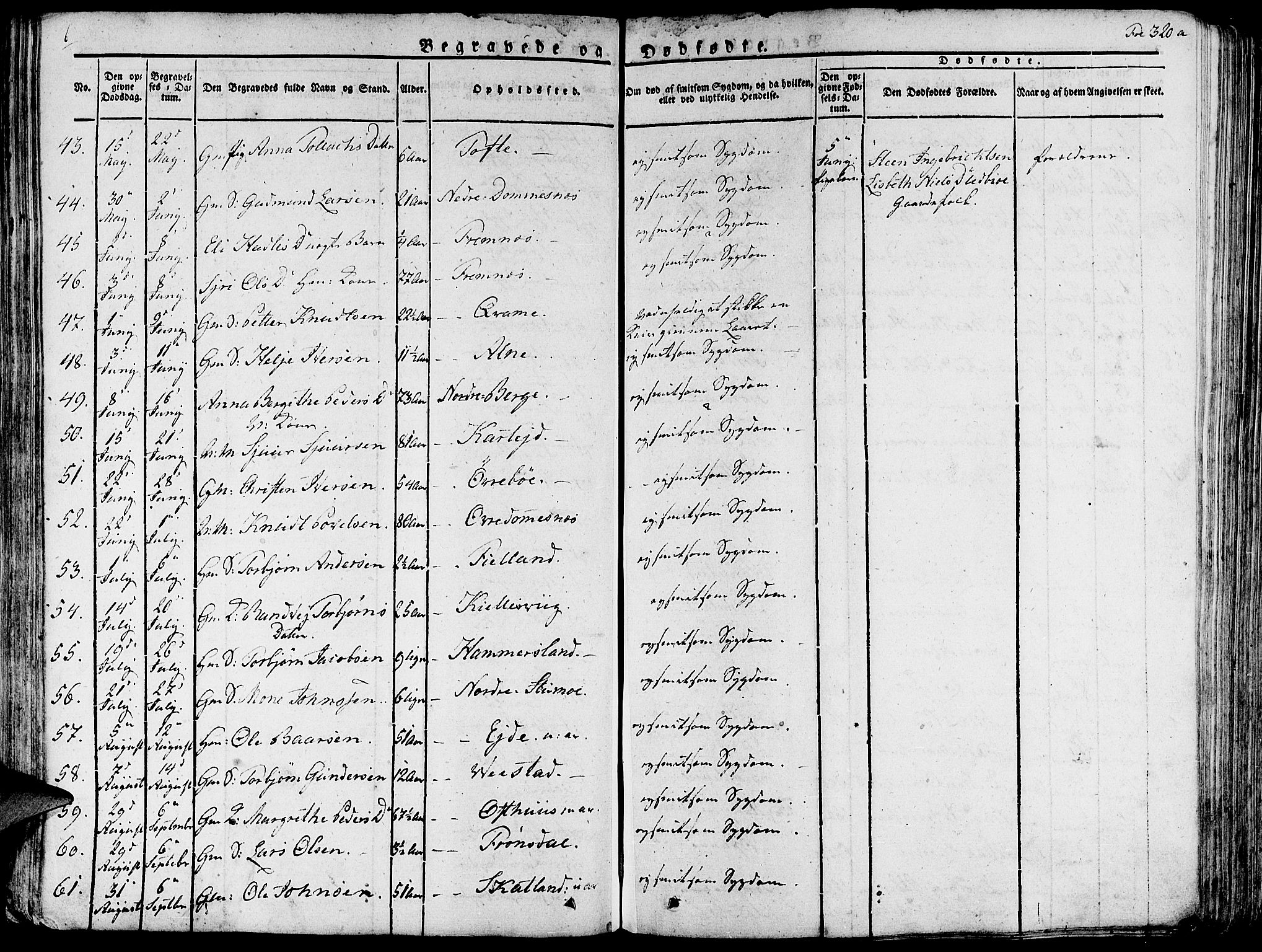 Fjelberg sokneprestembete, AV/SAB-A-75201/H/Haa: Parish register (official) no. A 5, 1822-1834, p. 320