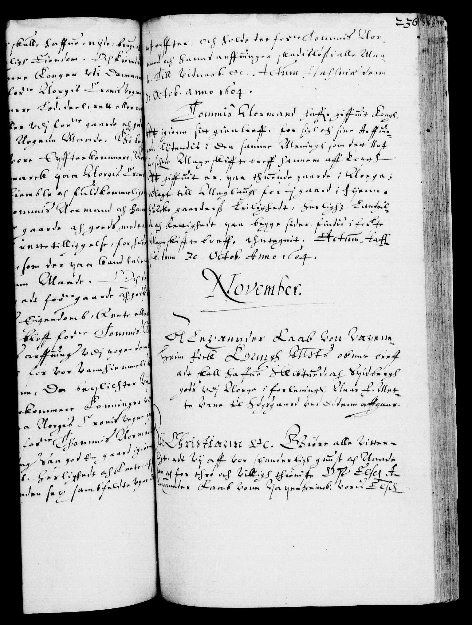 Danske Kanselli 1572-1799, AV/RA-EA-3023/F/Fc/Fca/Fcaa/L0003: Norske registre (mikrofilm), 1596-1616, p. 236a