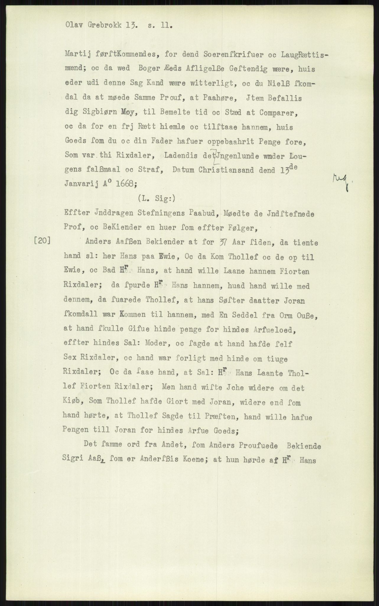 Samlinger til kildeutgivelse, Diplomavskriftsamlingen, AV/RA-EA-4053/H/Ha, p. 1526