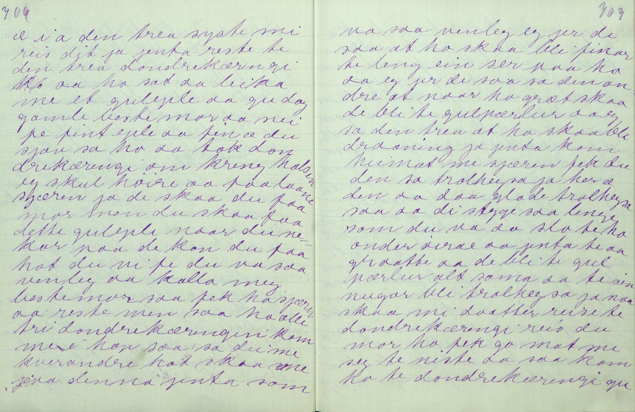 Rikard Berge, TEMU/TGM-A-1003/F/L0011/0011: 381-399 / 391 Oppskrifter av Gunnhild Kivle, 1918-1919, p. 706-707