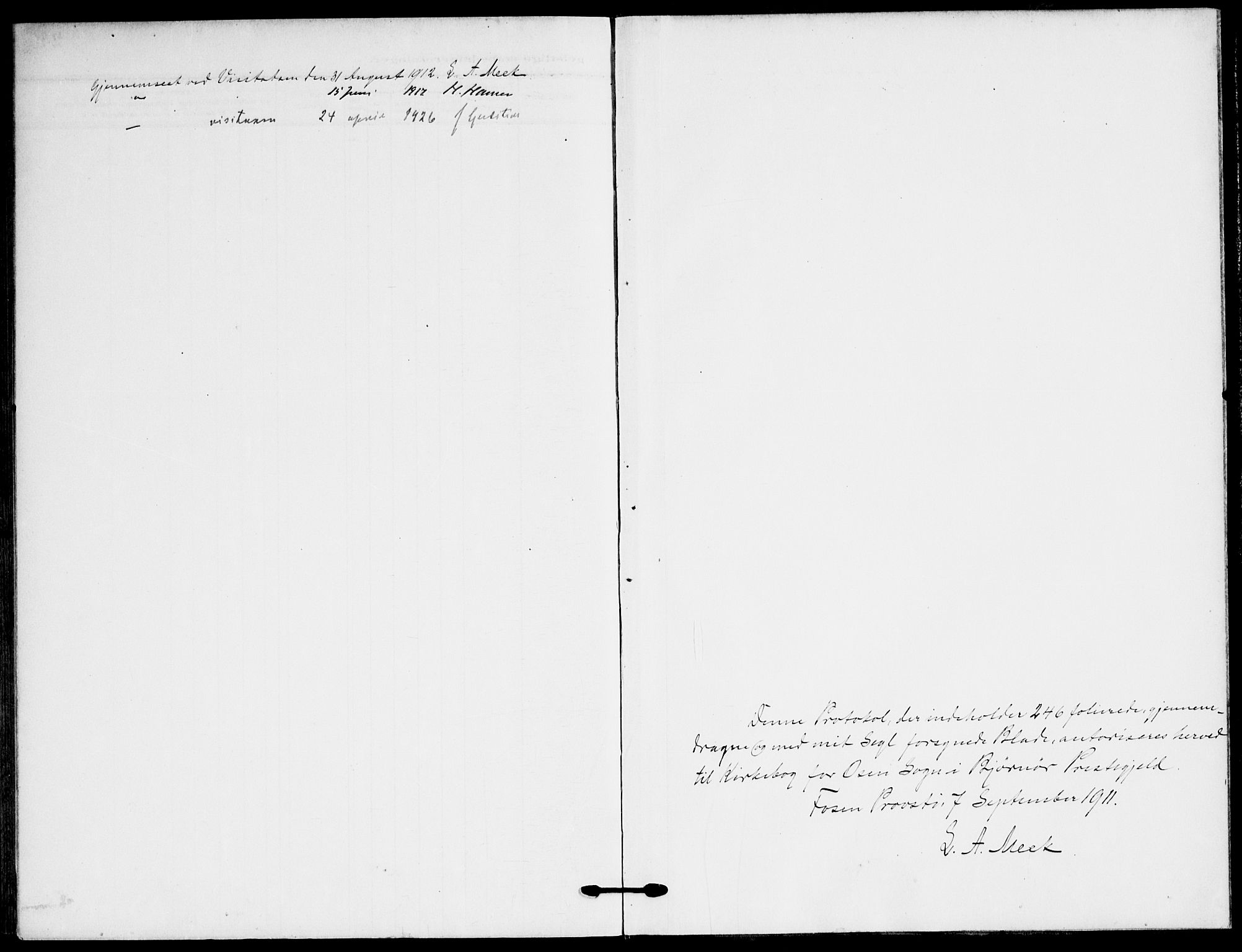 Ministerialprotokoller, klokkerbøker og fødselsregistre - Sør-Trøndelag, SAT/A-1456/658/L0724: Parish register (official) no. 658A03, 1912-1924