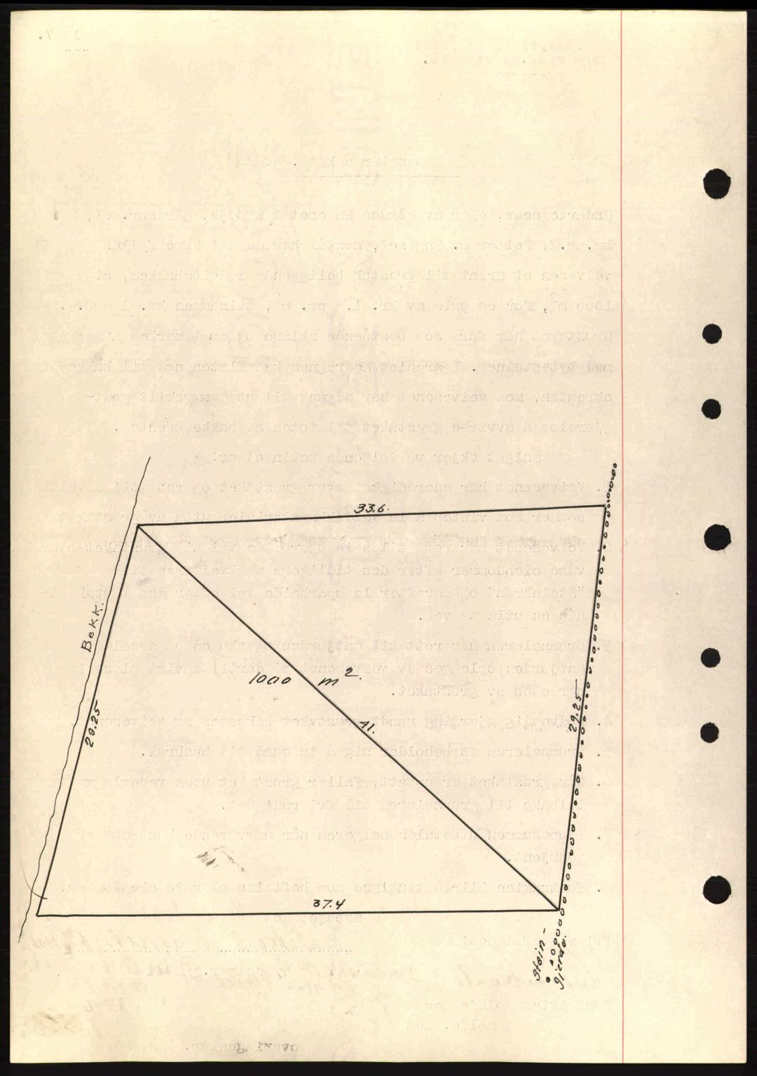 Nordre Sunnmøre sorenskriveri, AV/SAT-A-0006/1/2/2C/2Ca: Mortgage book no. A2, 1936-1937, Diary no: : 22/1937