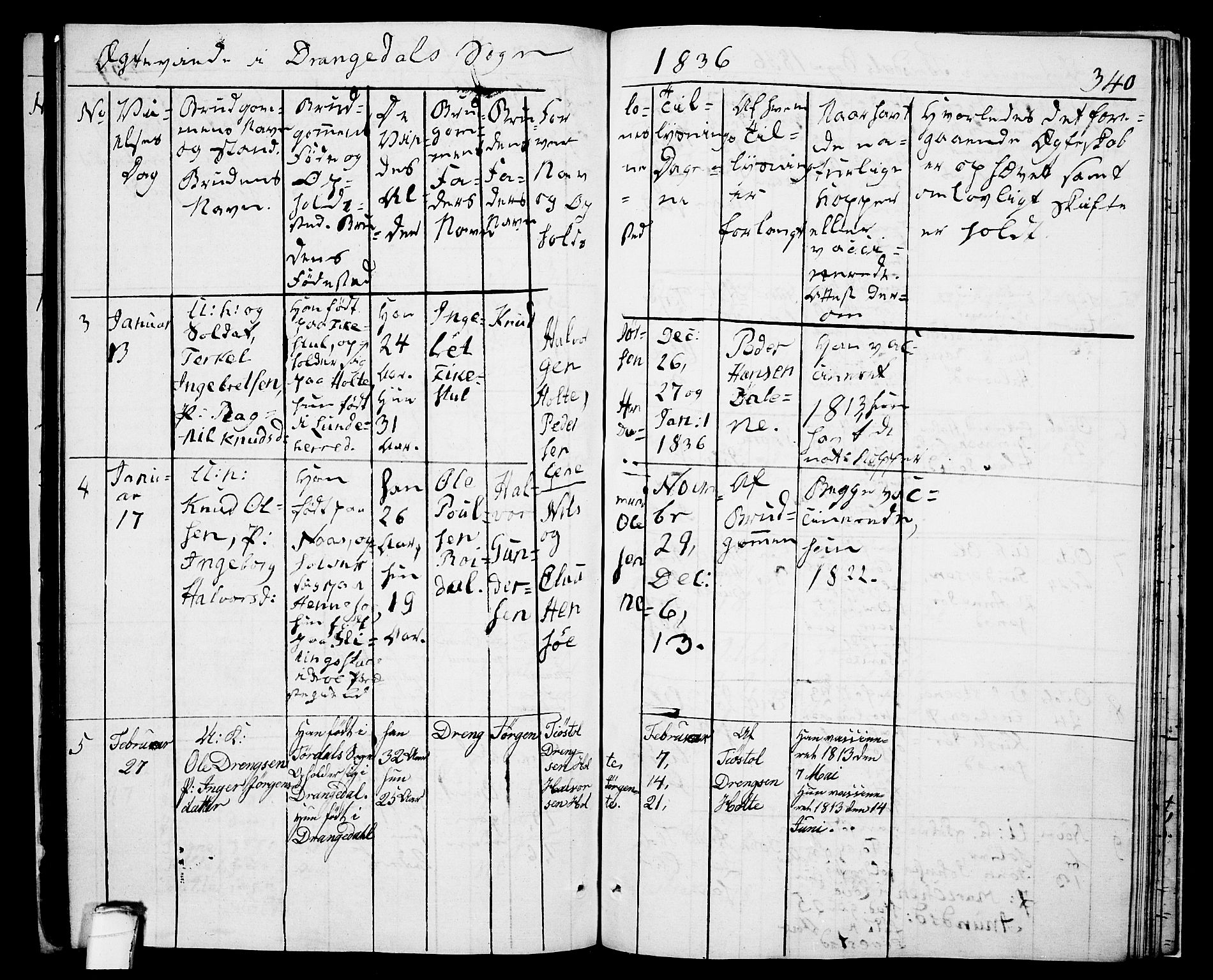 Drangedal kirkebøker, SAKO/A-258/F/Fa/L0006: Parish register (official) no. 6, 1831-1837, p. 340