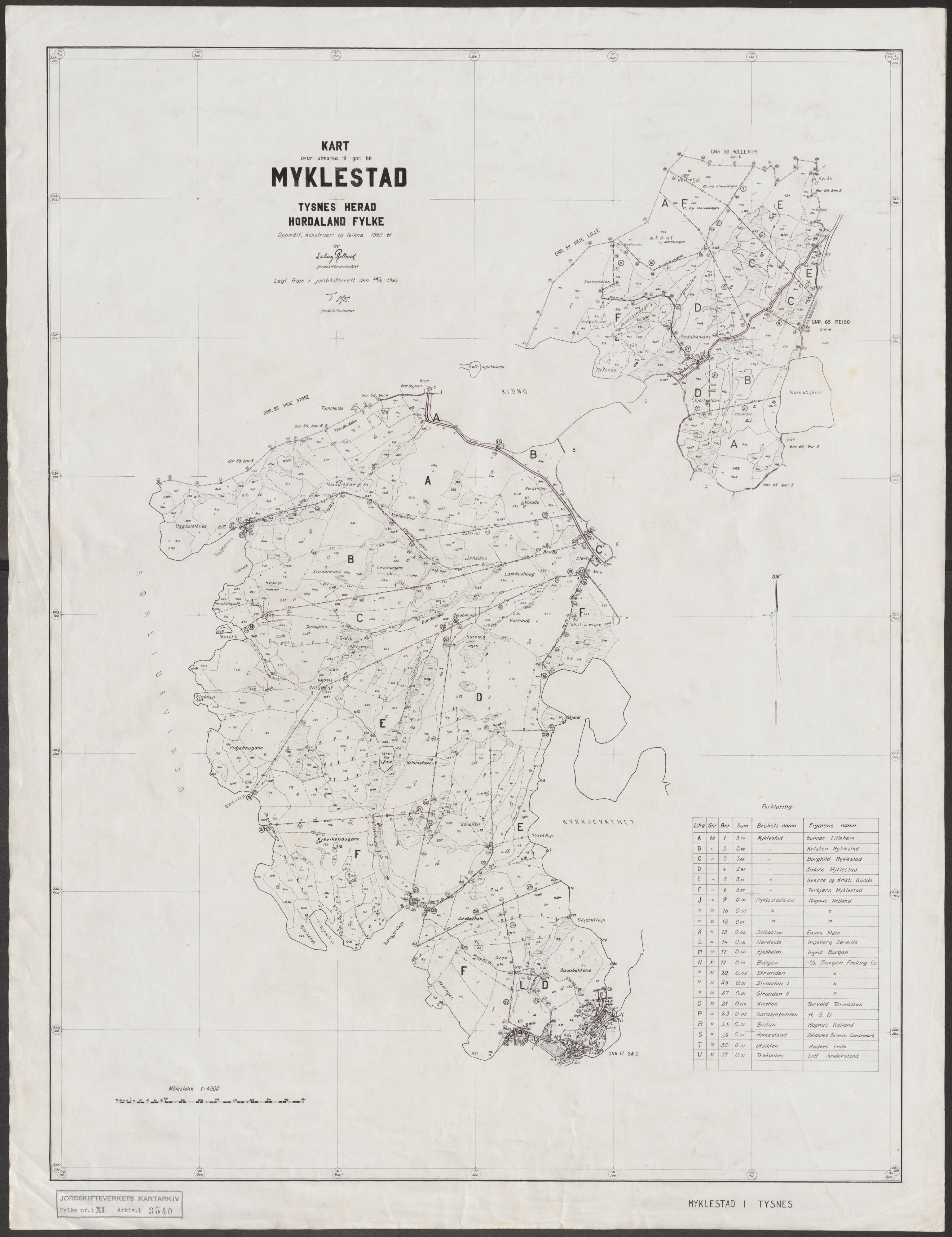 Jordskifteverkets kartarkiv, RA/S-3929/T, 1859-1988, p. 4046
