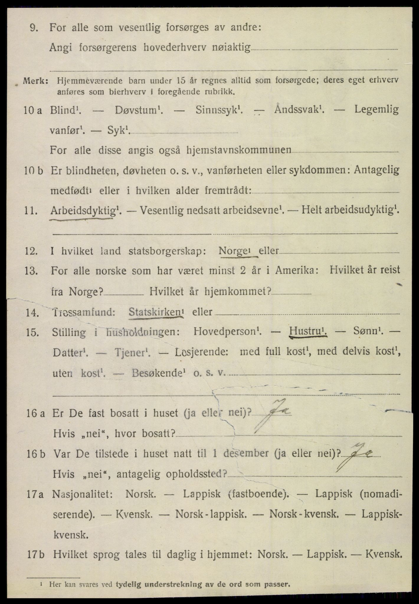 SAT, 1920 census for Bindal, 1920, p. 3820