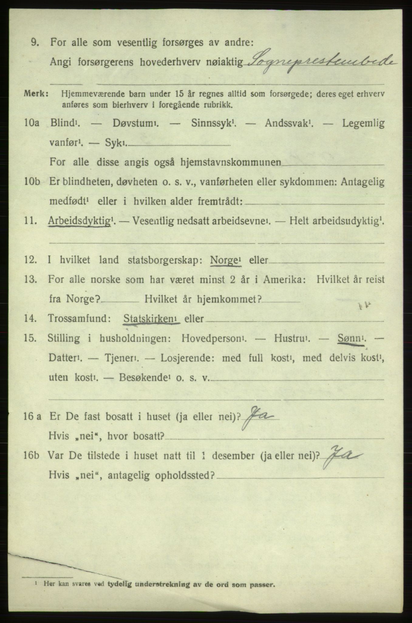 SAB, 1920 census for Vikebygd, 1920, p. 2350