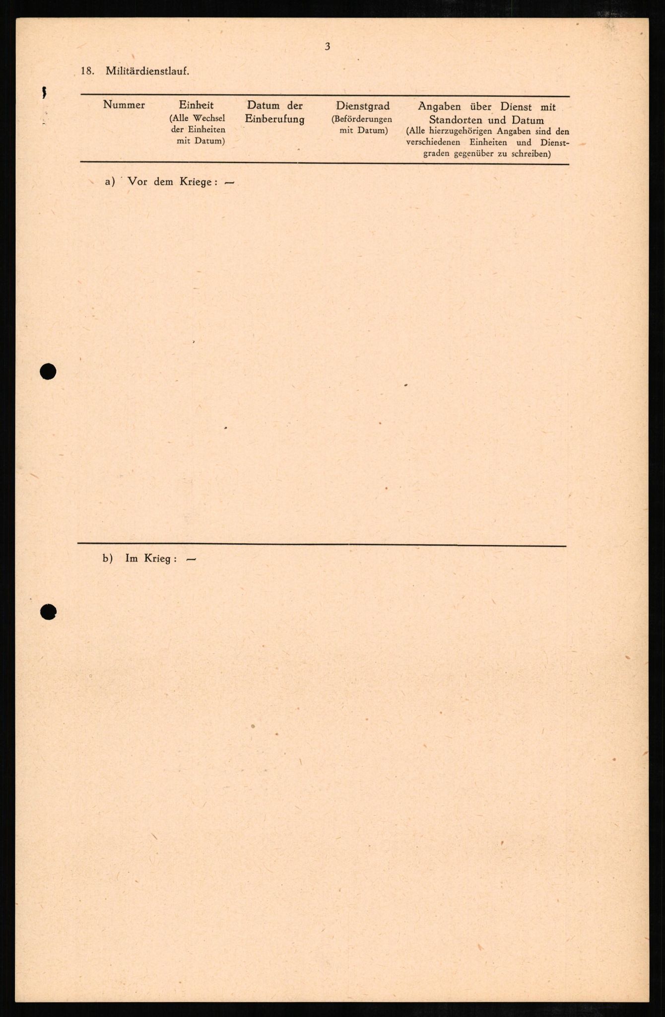 Forsvaret, Forsvarets overkommando II, RA/RAFA-3915/D/Db/L0007: CI Questionaires. Tyske okkupasjonsstyrker i Norge. Tyskere., 1945-1946, p. 134